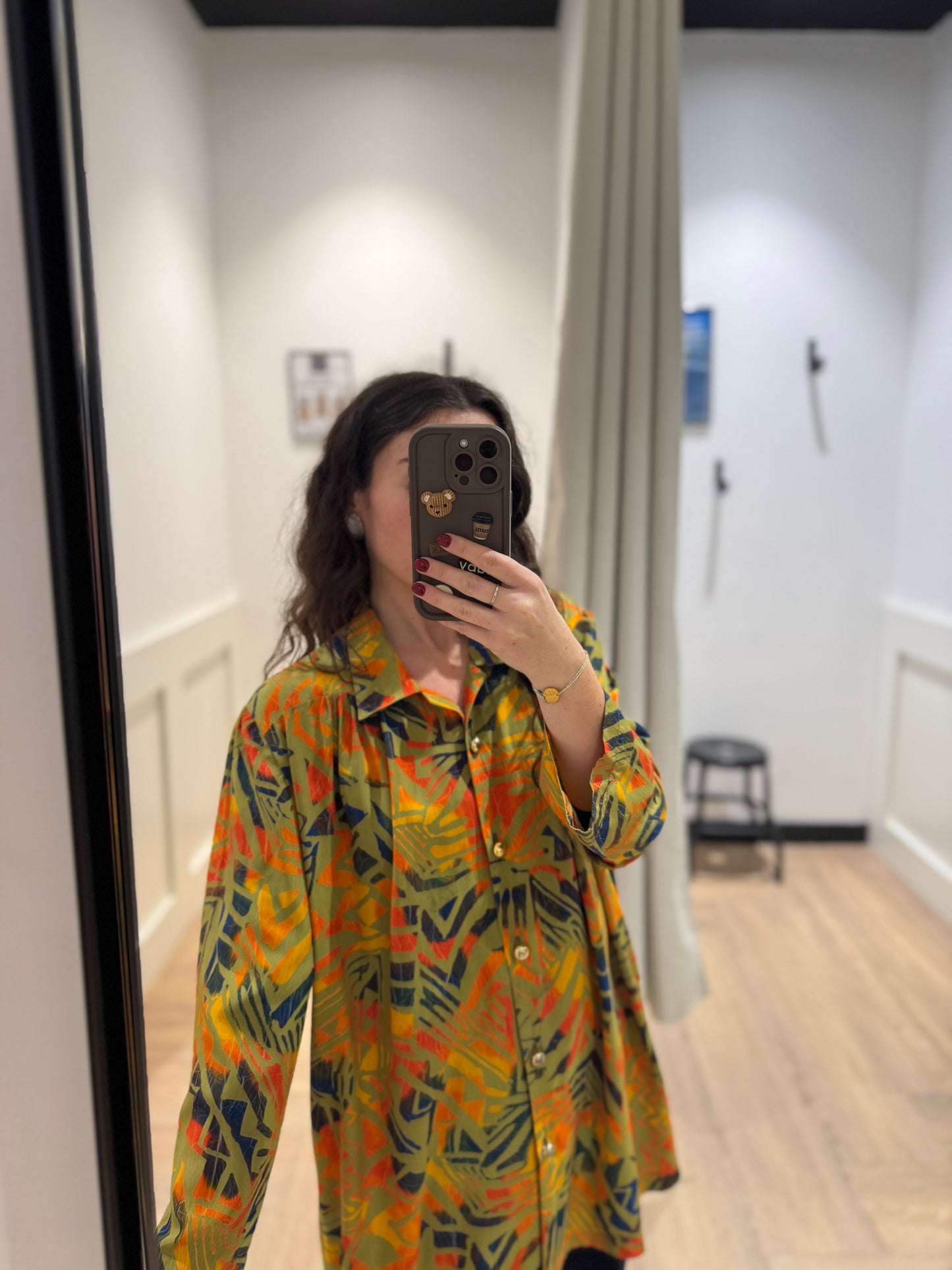 Blouse à motifs XXL