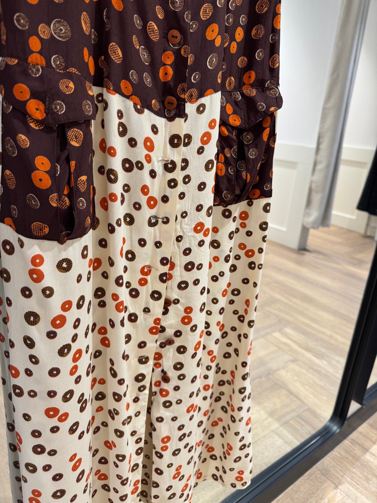 Robe vintage longue S