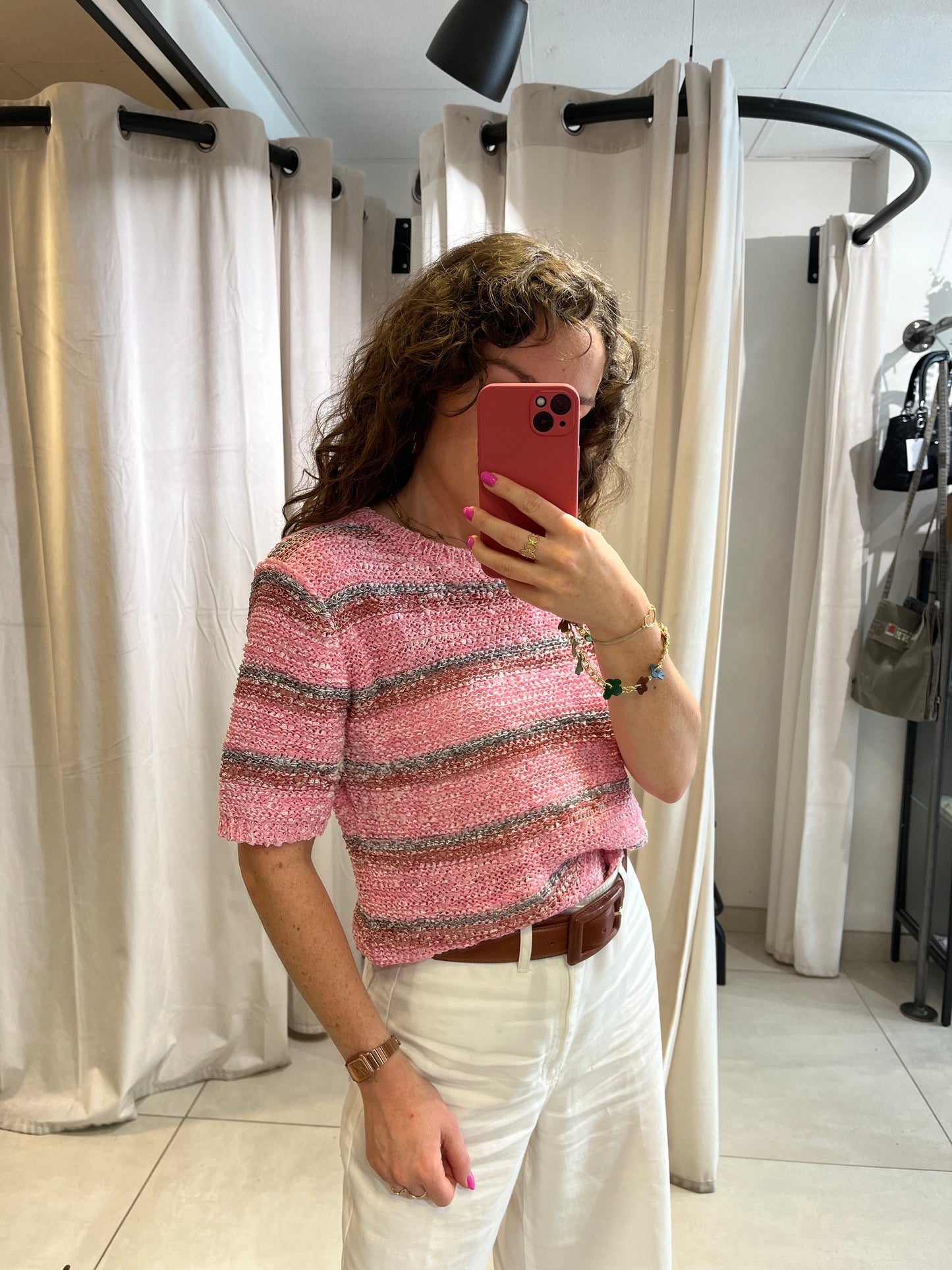 Top vintage en maille M