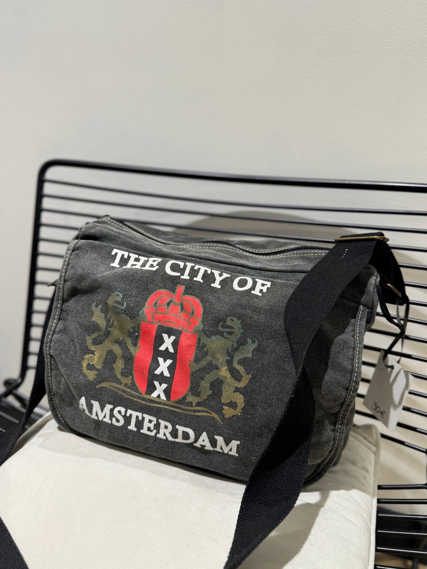 Sac cartable bandoulière Amsterdam