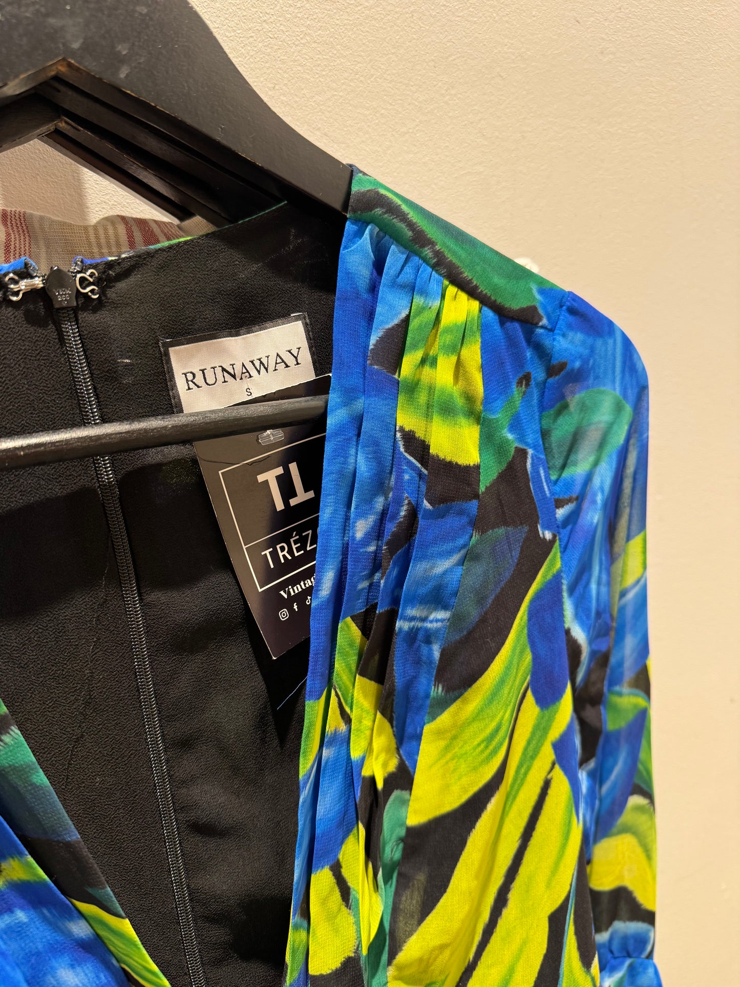 Robe longue à fleurs XS