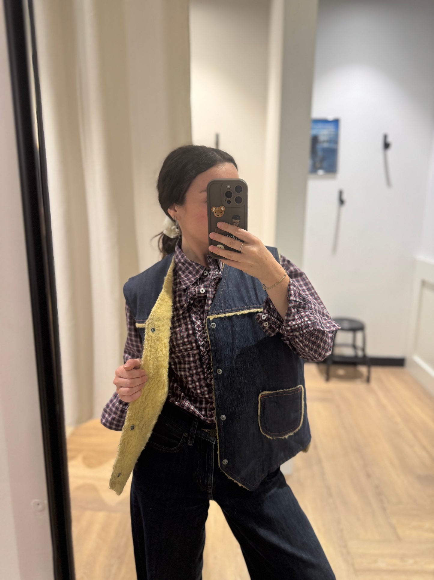 Gilet sans manches en jean M