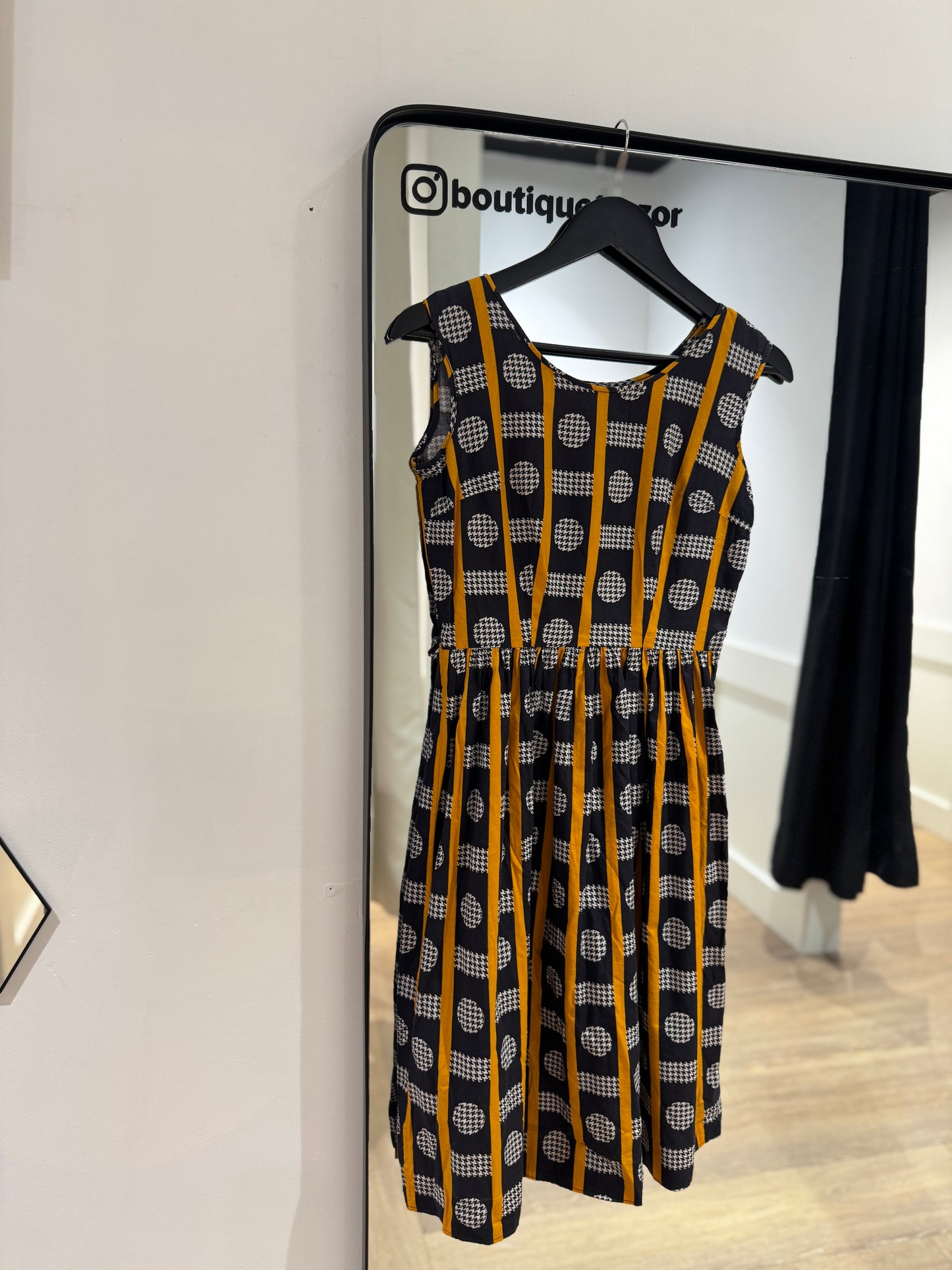 Robe à motifs vintage XS/S