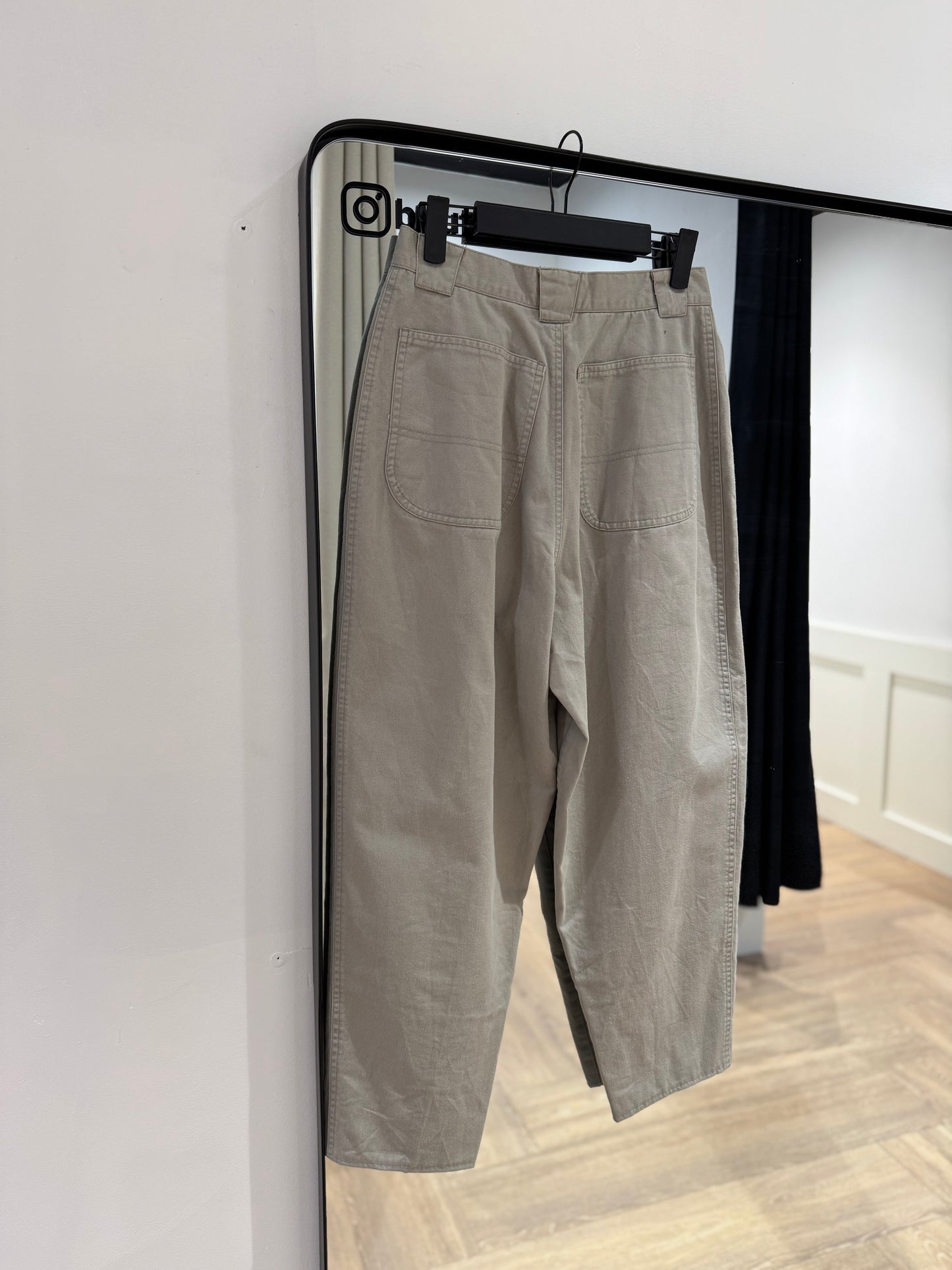 Pantalon vintage à pinces 36