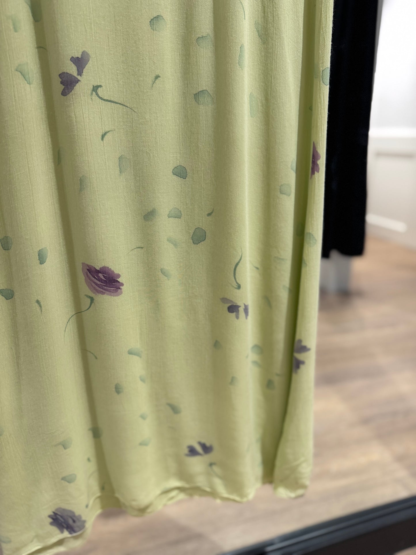 Robe longue à fleurs S/M