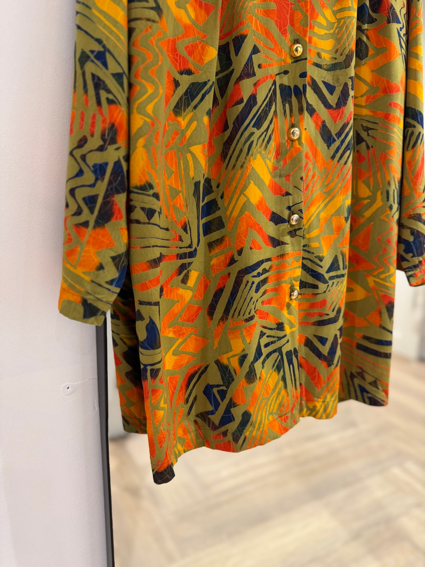 Blouse à motifs XXL