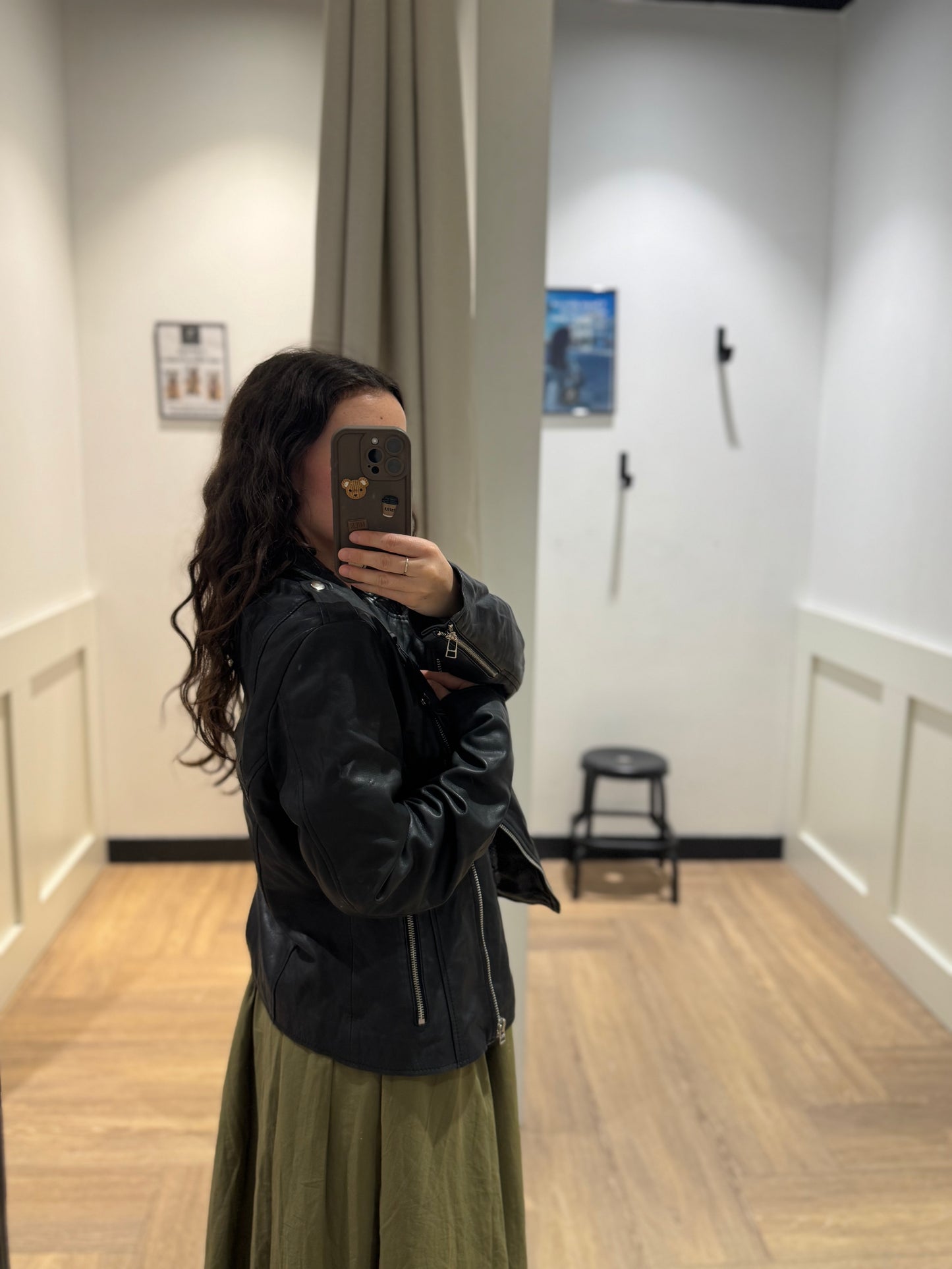 Veste perfecto en cuir L
