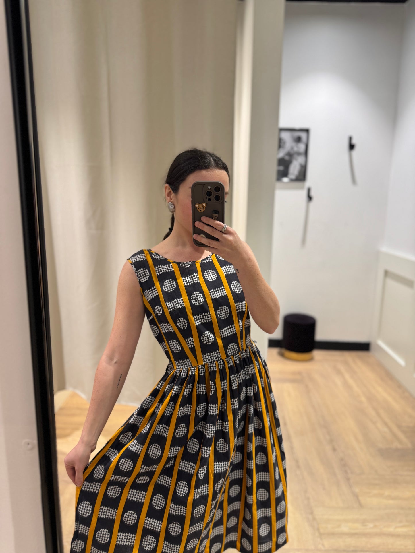 Robe à motifs vintage XS/S