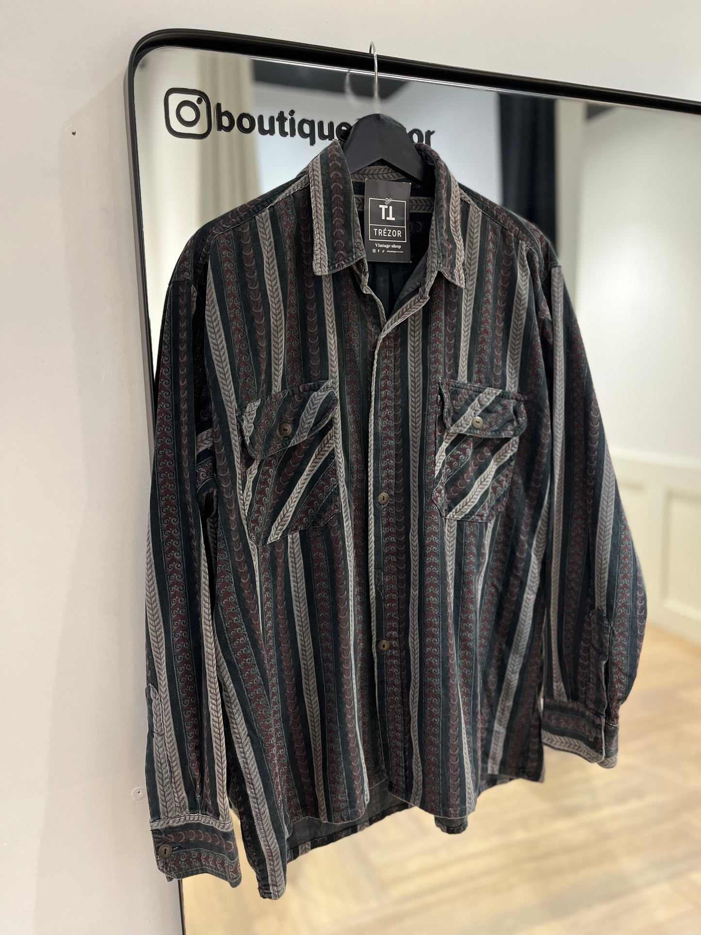 Chemise à motifs M