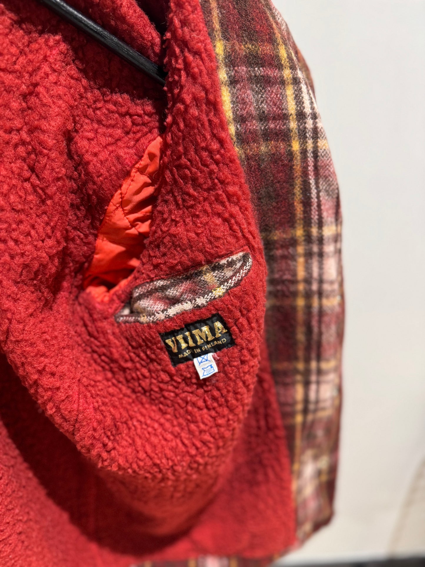 Veste à carreaux S