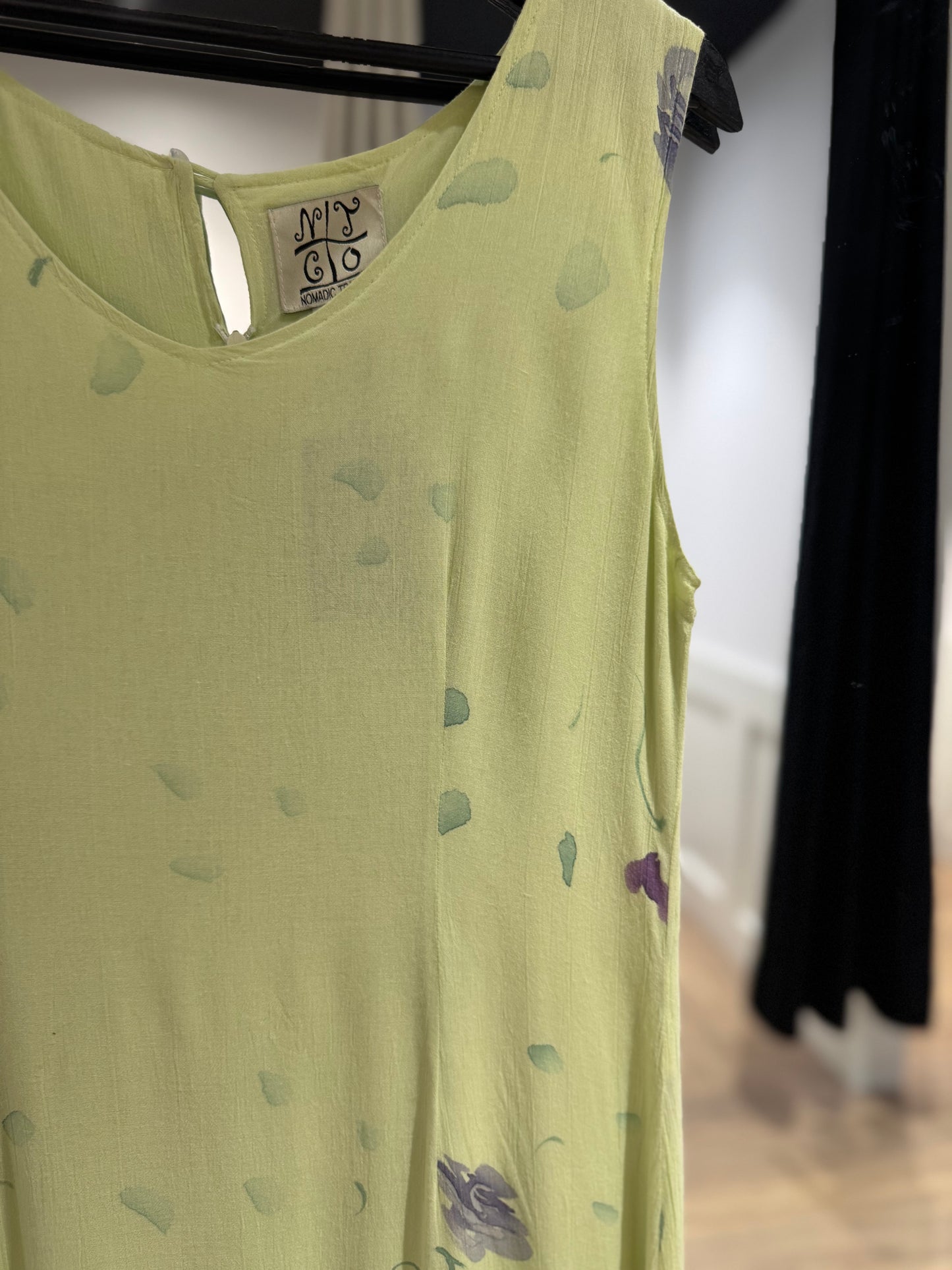 Robe longue à fleurs S/M