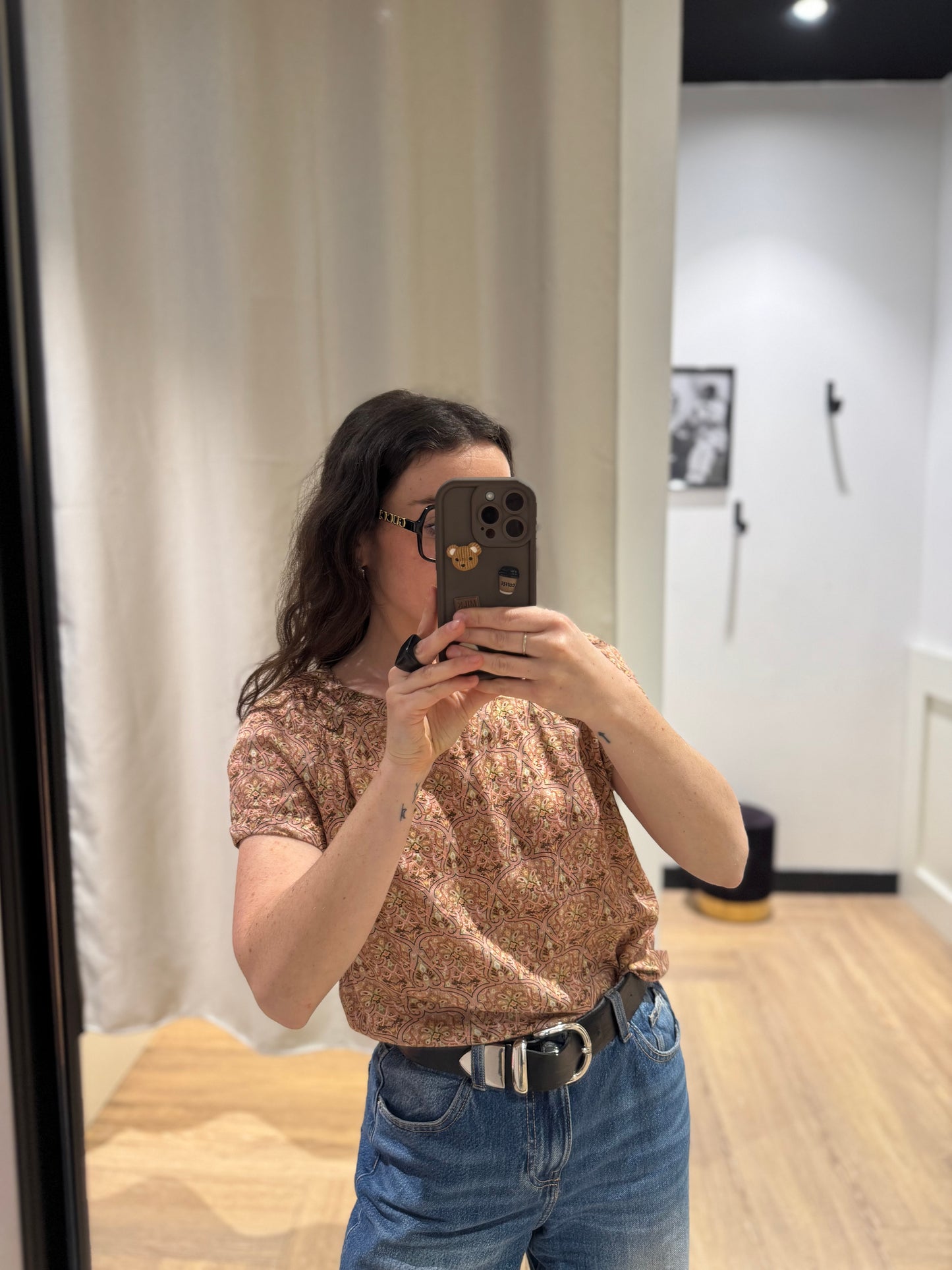 Blouse à motifs S