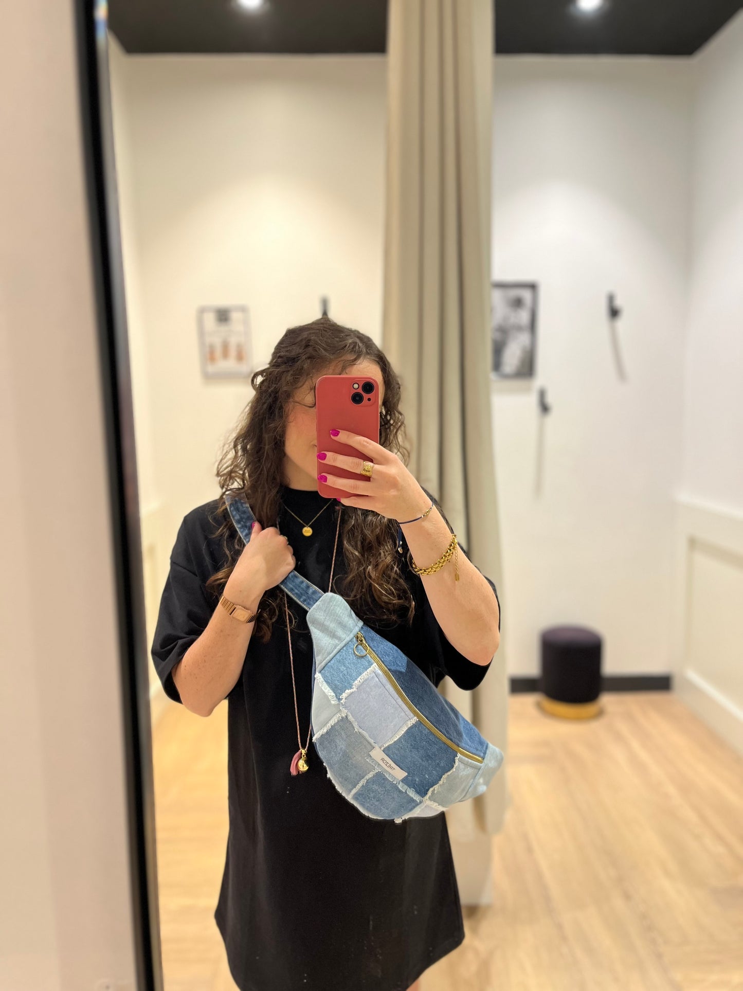 Sac banane Trézor en jean