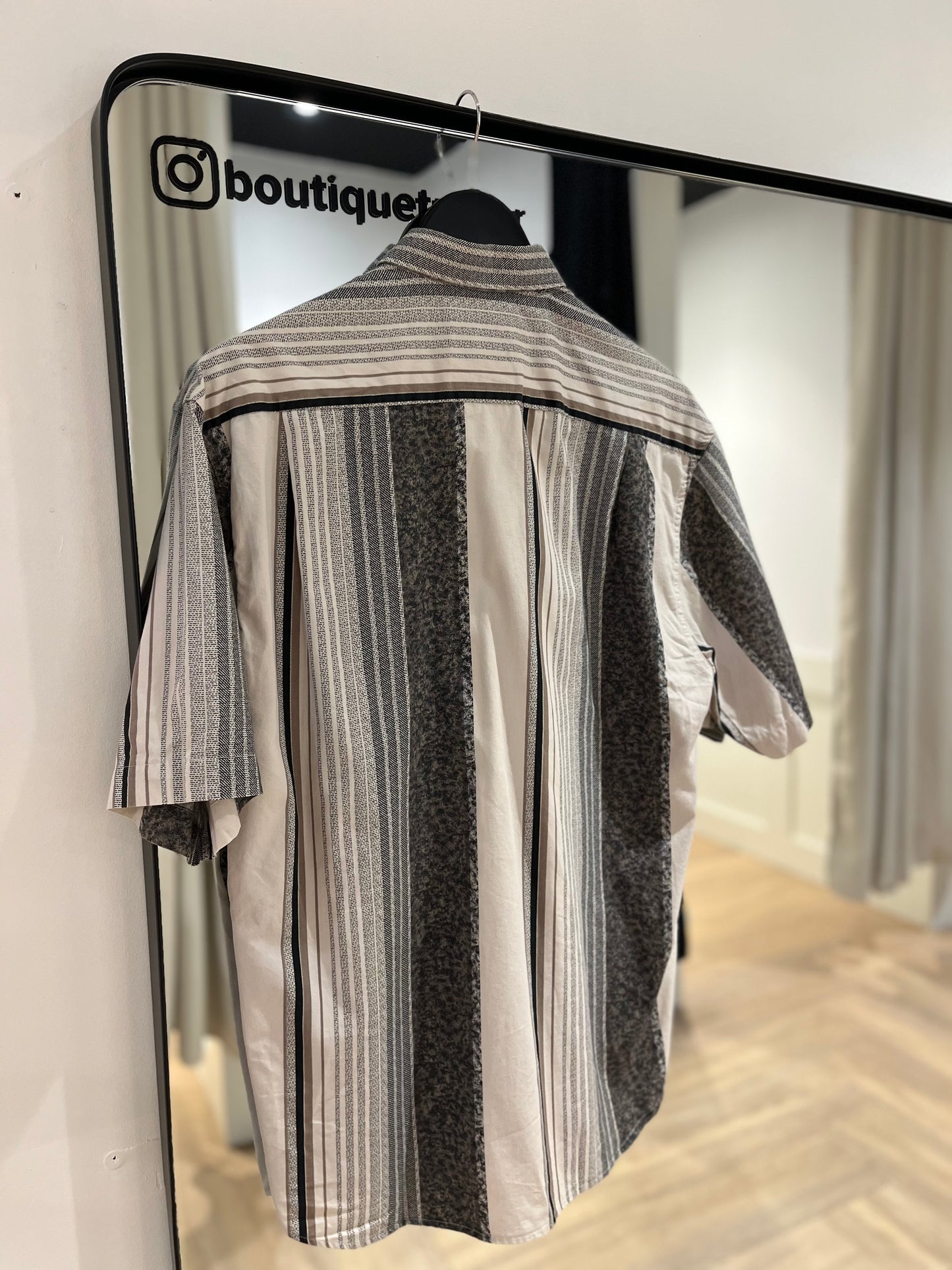 Chemise à rayures S/M