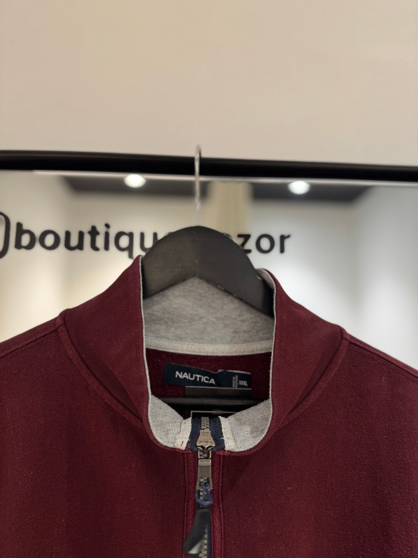 Sweat Nautica bordeaux XXXL