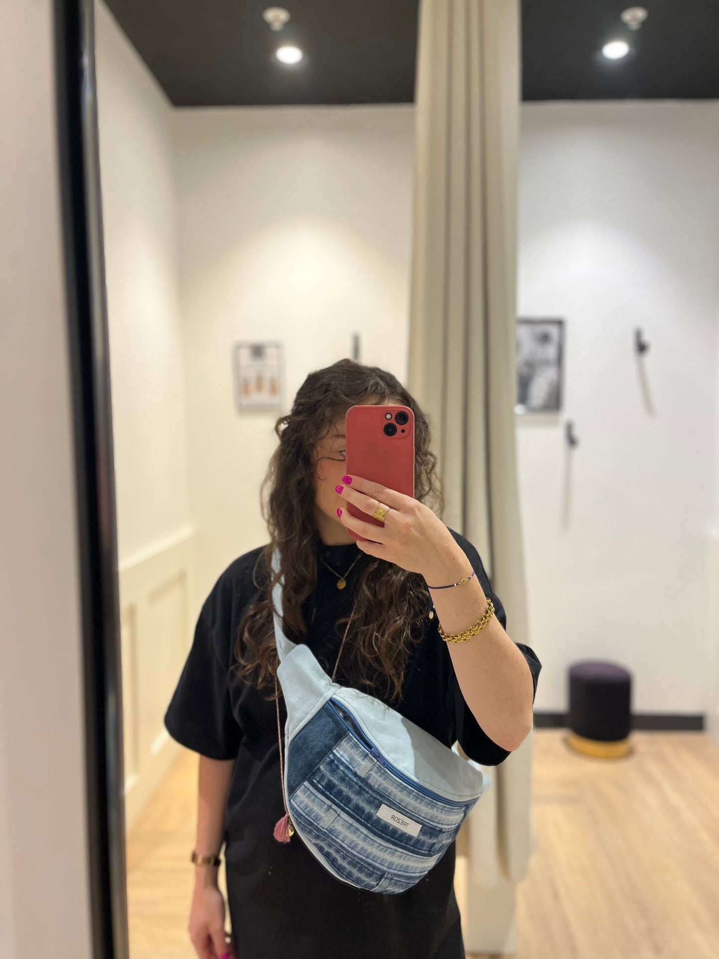 Sac banane Trézor en jean