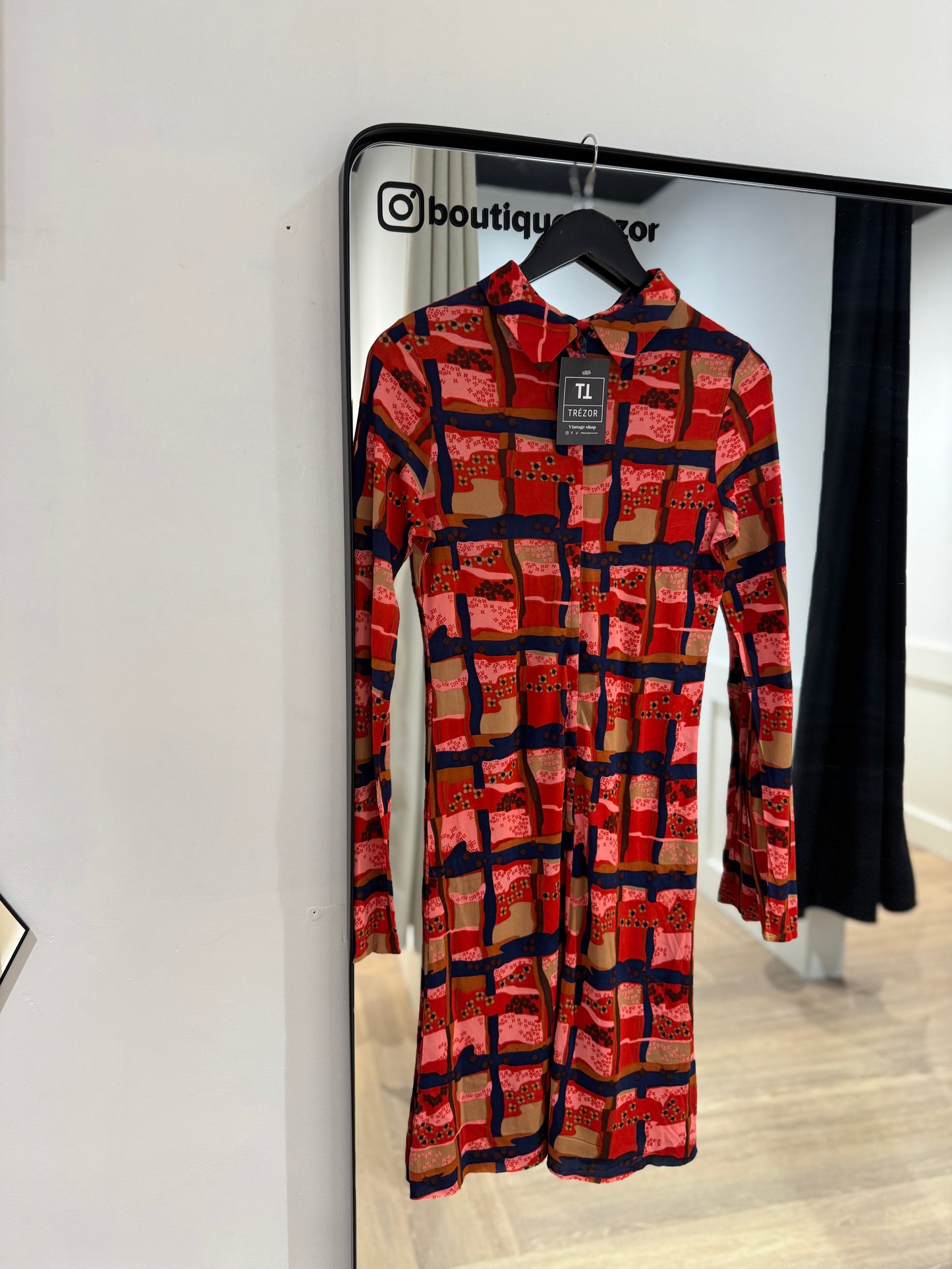 Robe à motifs 60/70’s S