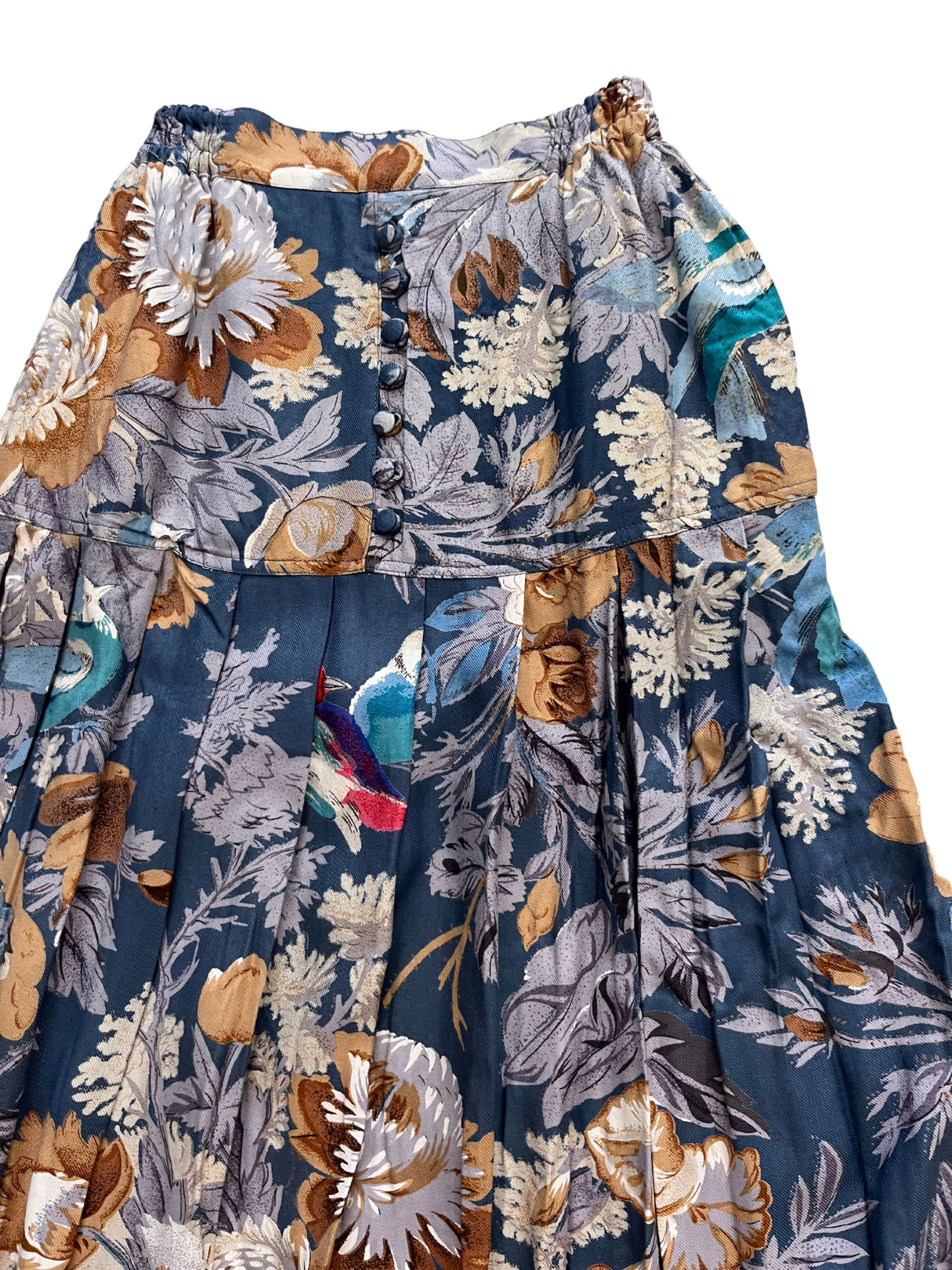 Jupe vintage à motifs S