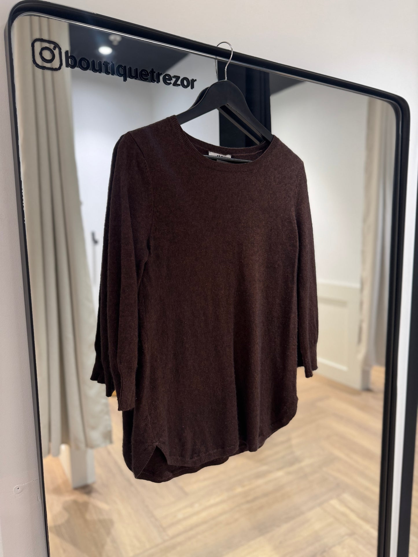Pull d’hiver en cachemire Peter Hahn M/L