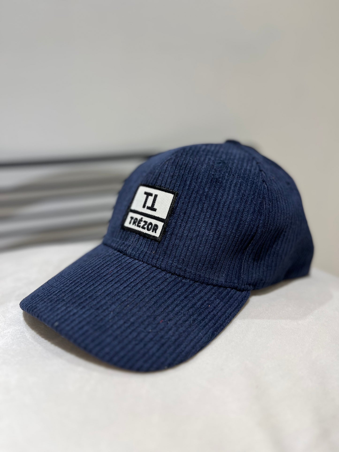 Casquette en velours Trézor