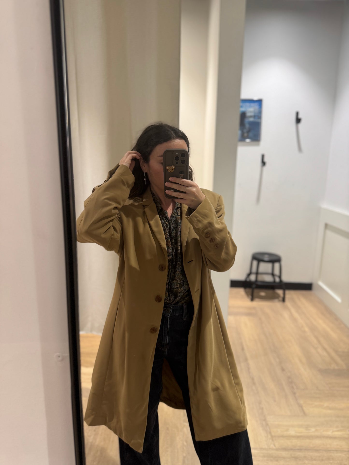 Veste mi-longue M