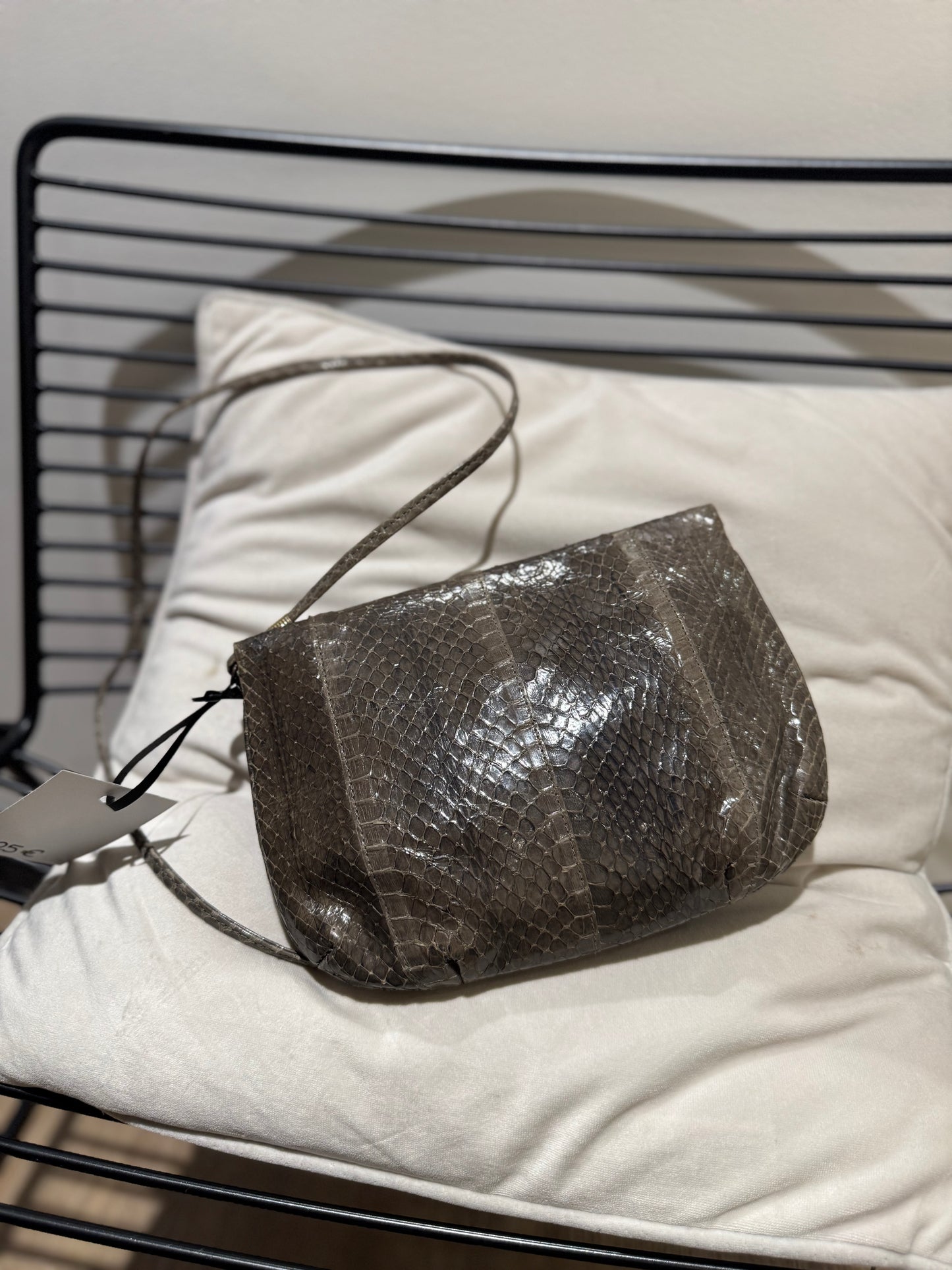 Sac vintage en cuir à bandoulière