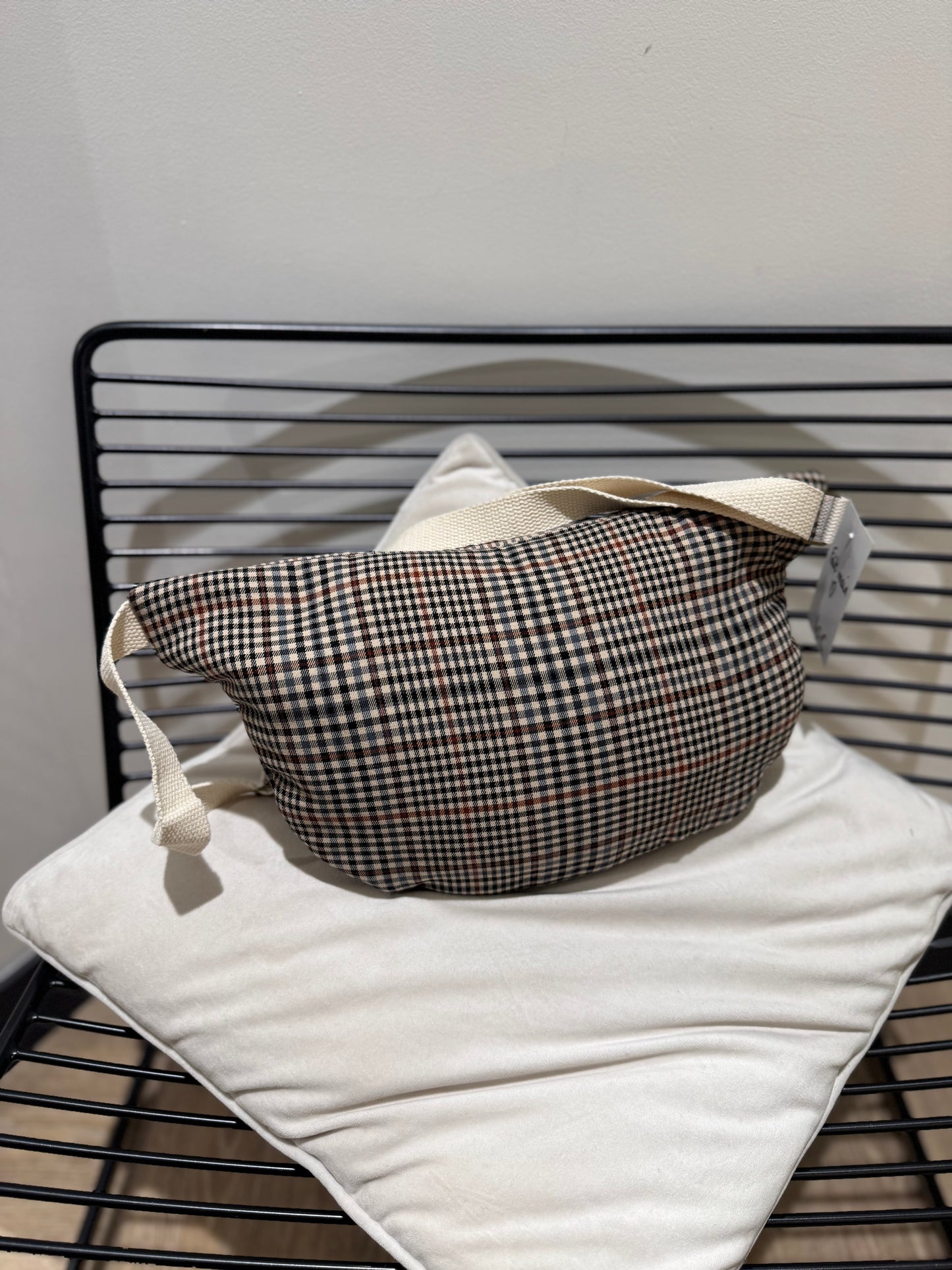 Sac banane grand modèle upcyclé fait main