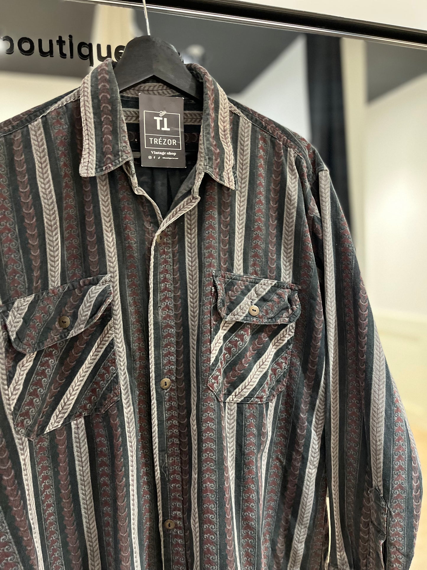 Chemise à motifs M