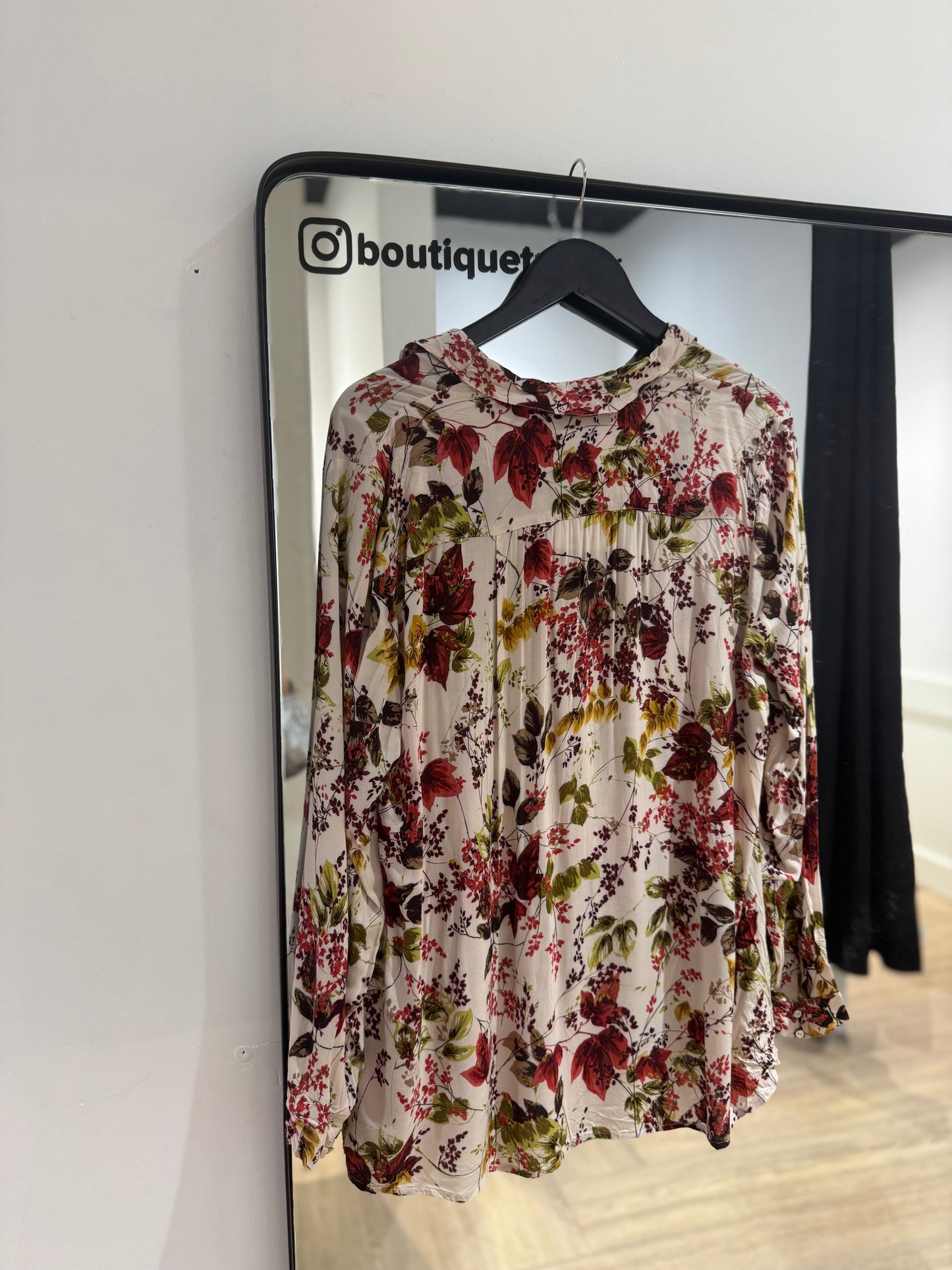 Blouse fluide à motifs M
