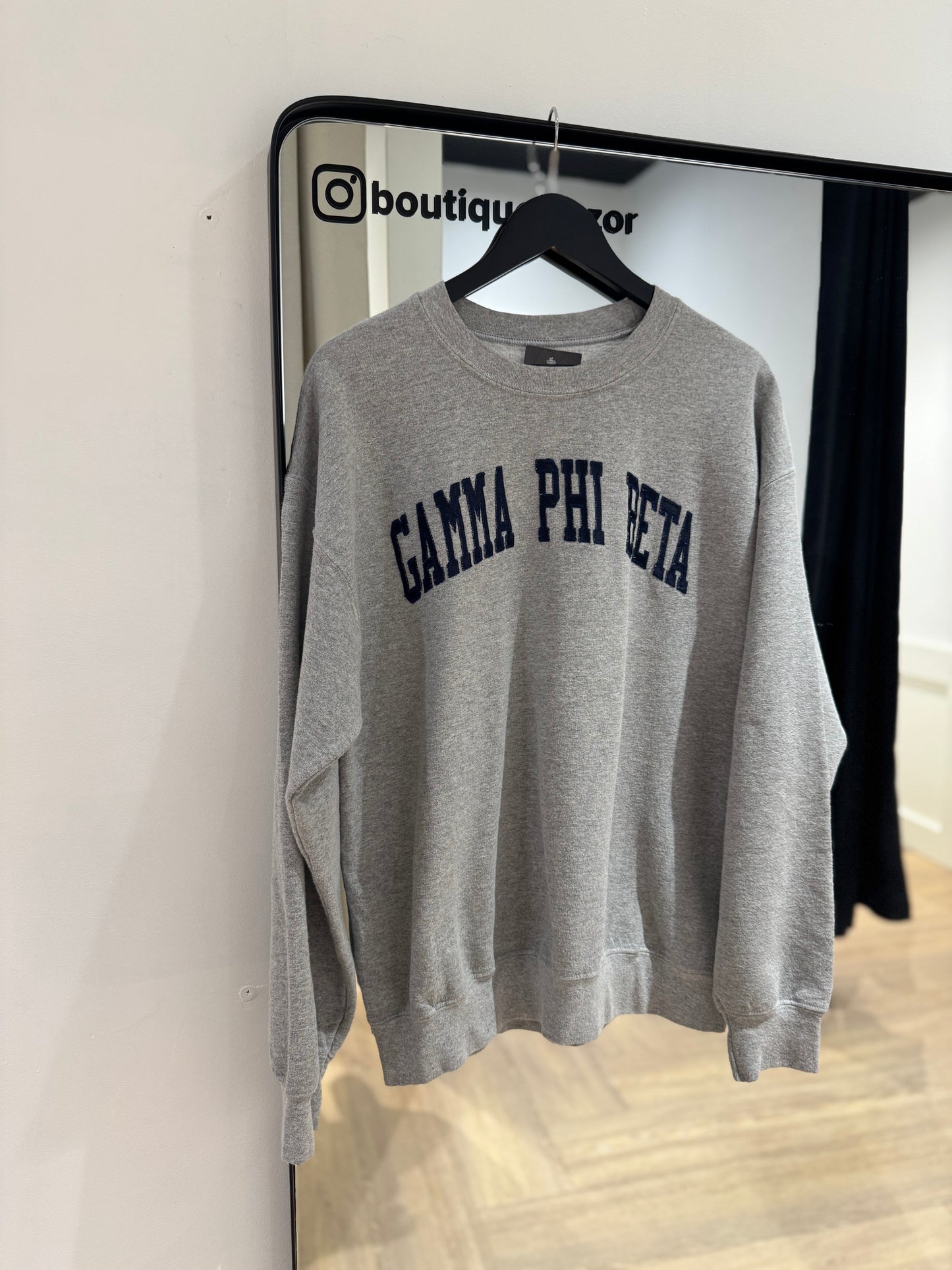 Sweat gris vintage L