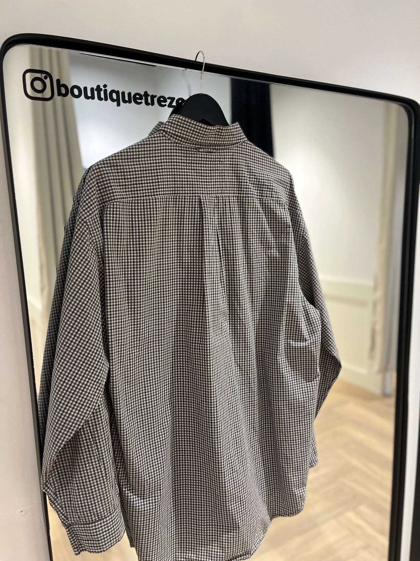 Chemise Tommy Hilfiger à petits carreaux XL