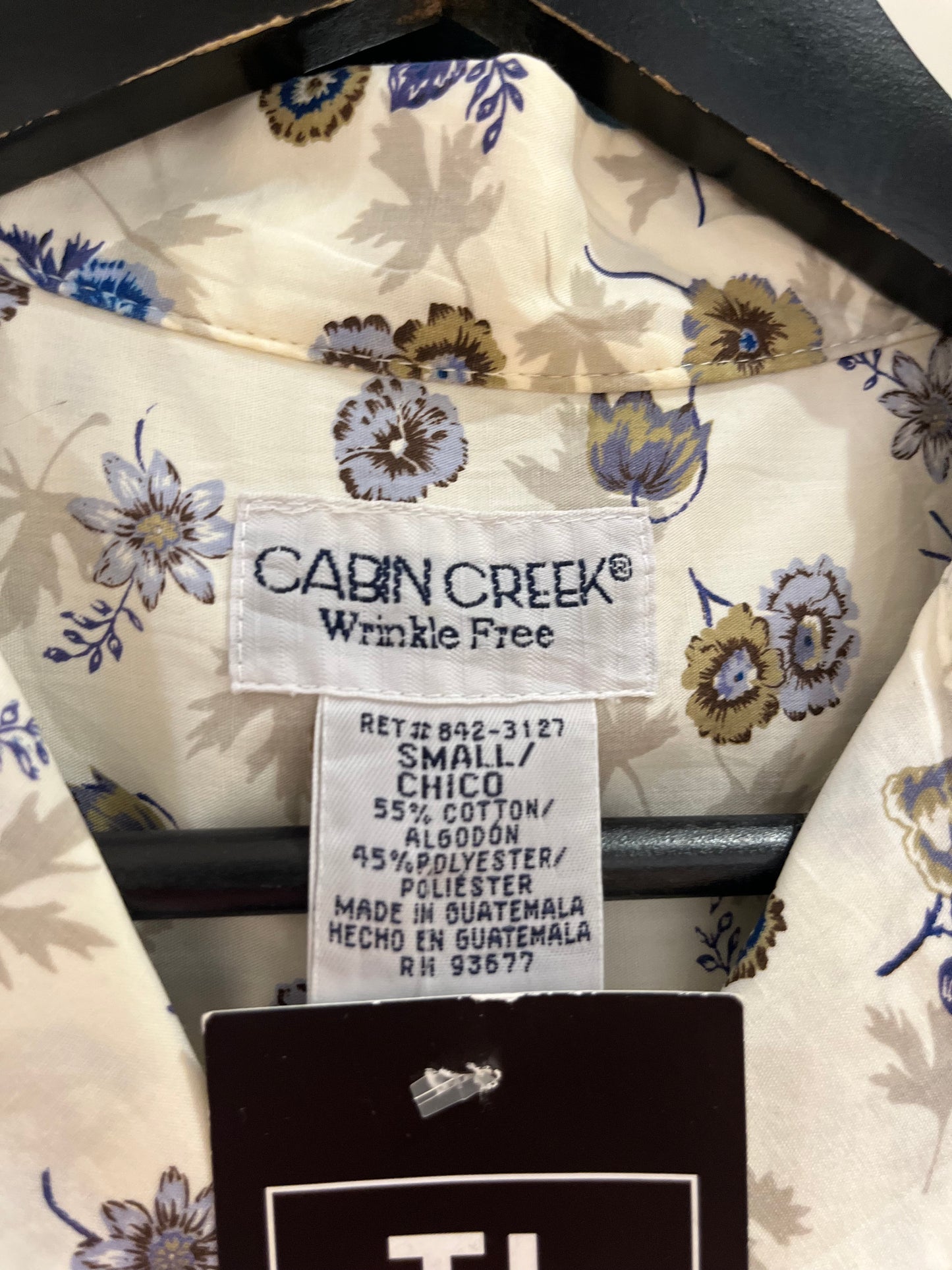 Chemise à fleurs S/M