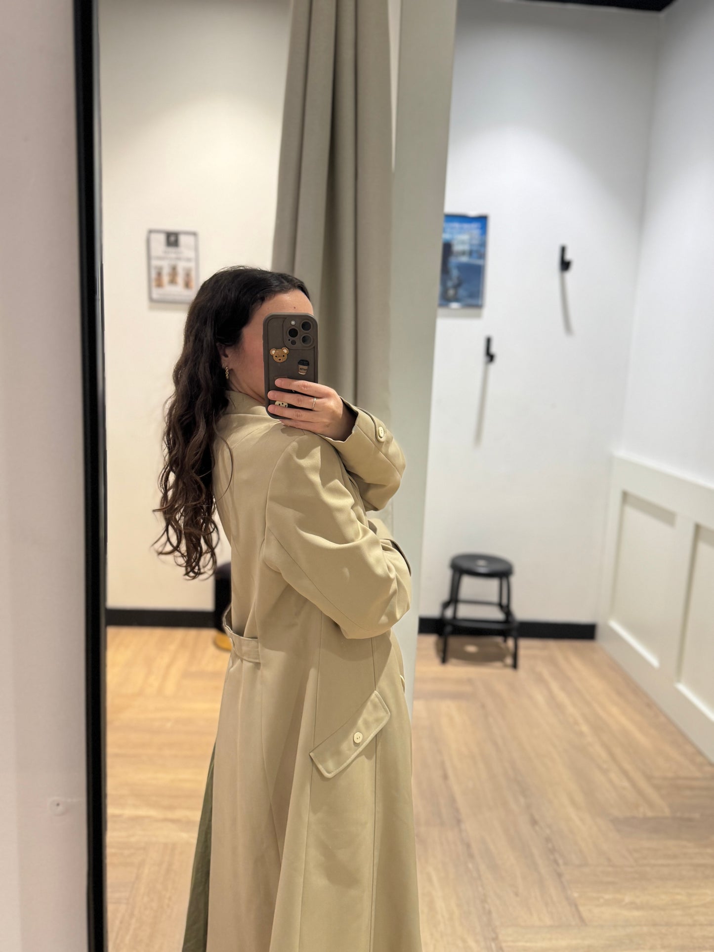 Trench vintage beige S