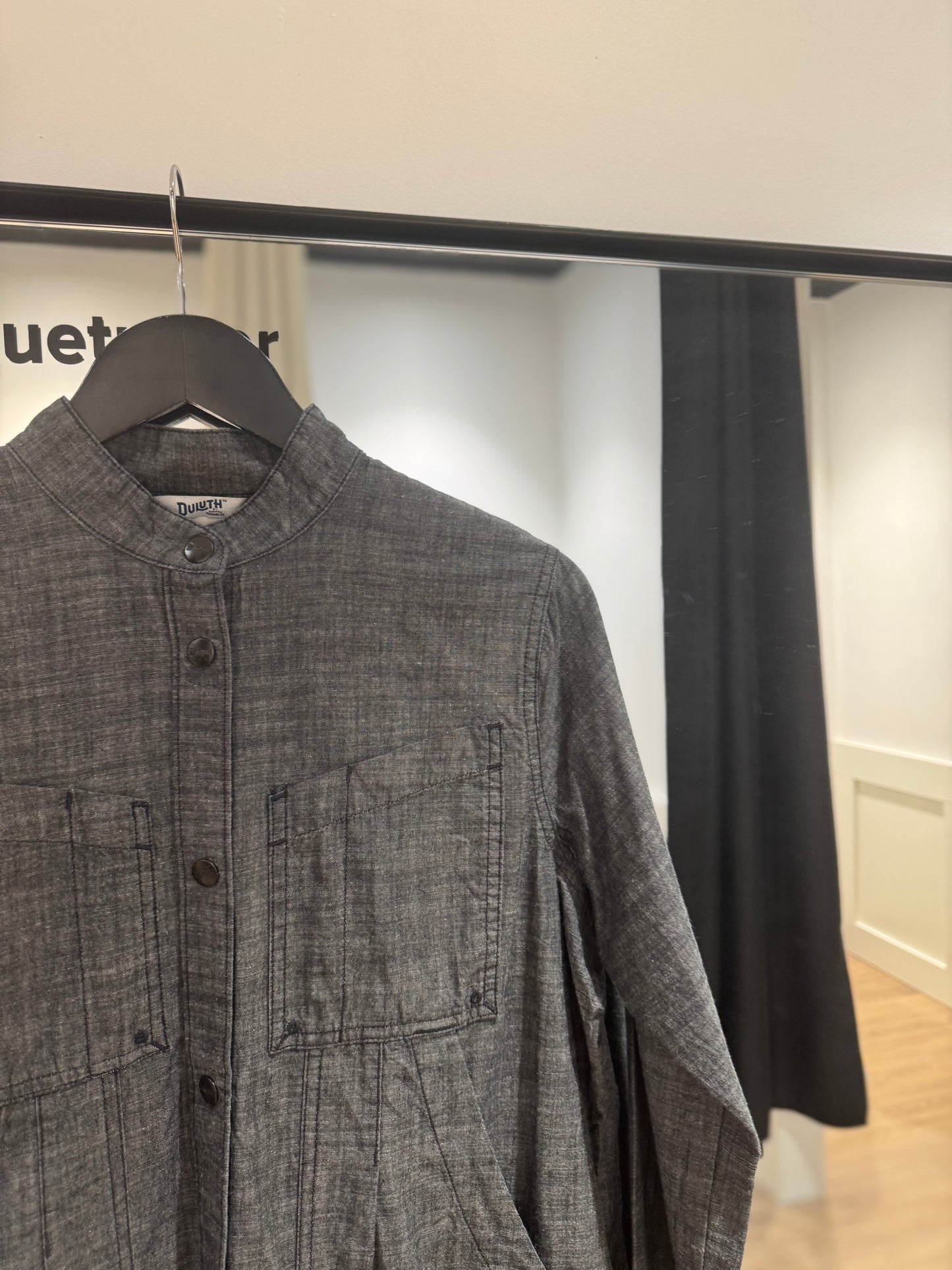 Chemise en jean gris S