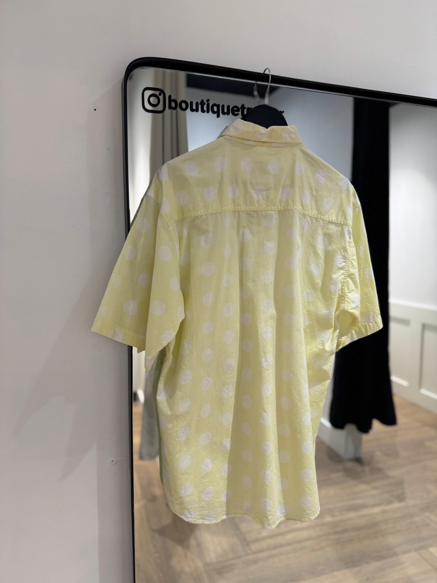 Chemise vintage à pois M