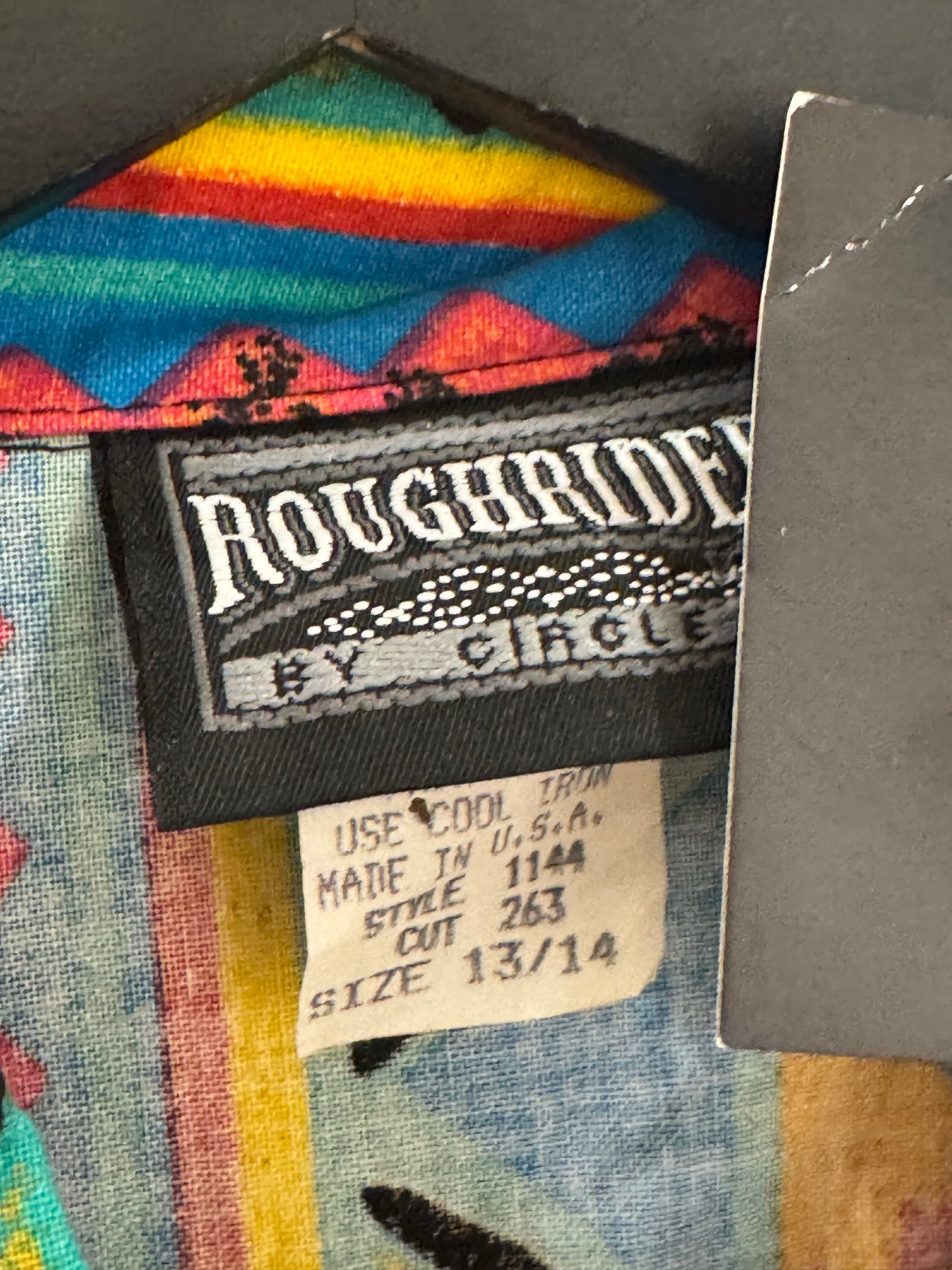 Chemise à motifs aztèques XL