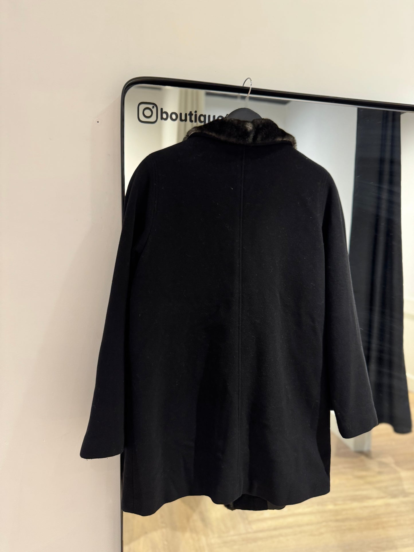 Manteau d’hiver noir L