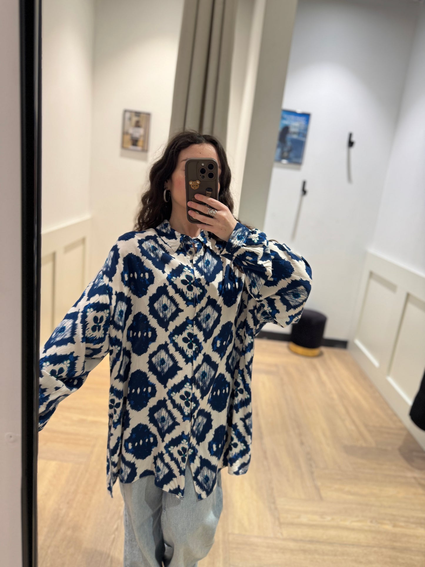 Blouse à motifs XXXL
