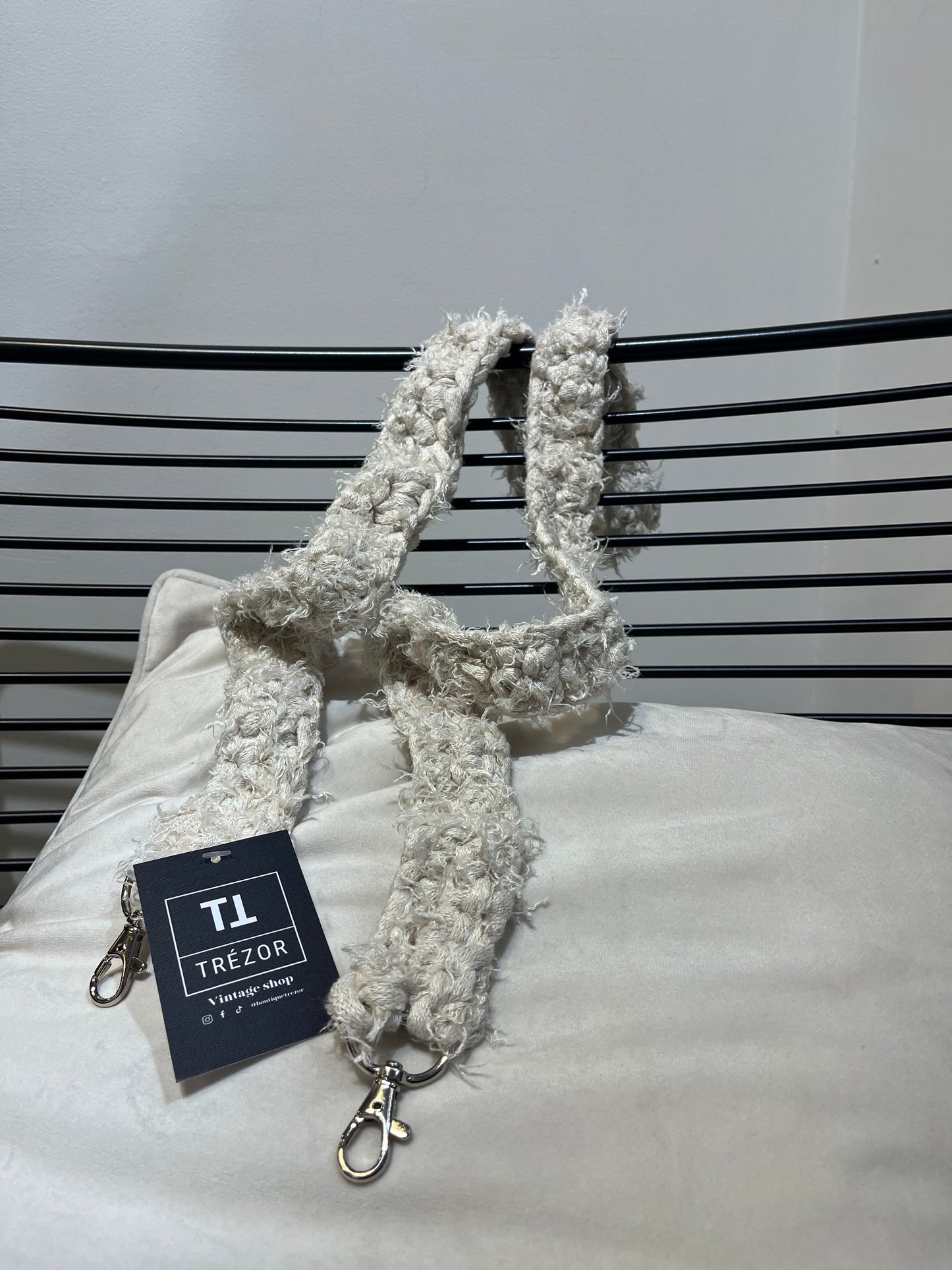 Bandoulière de sac Trézor x Au fil d’Amandine