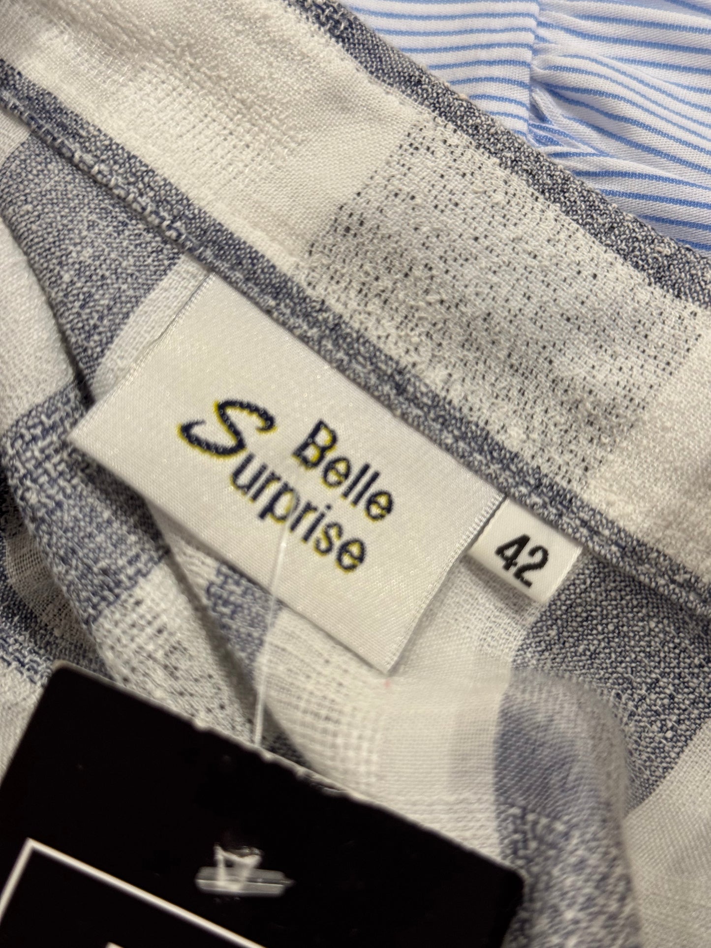 Chemise vintage à carreaux L