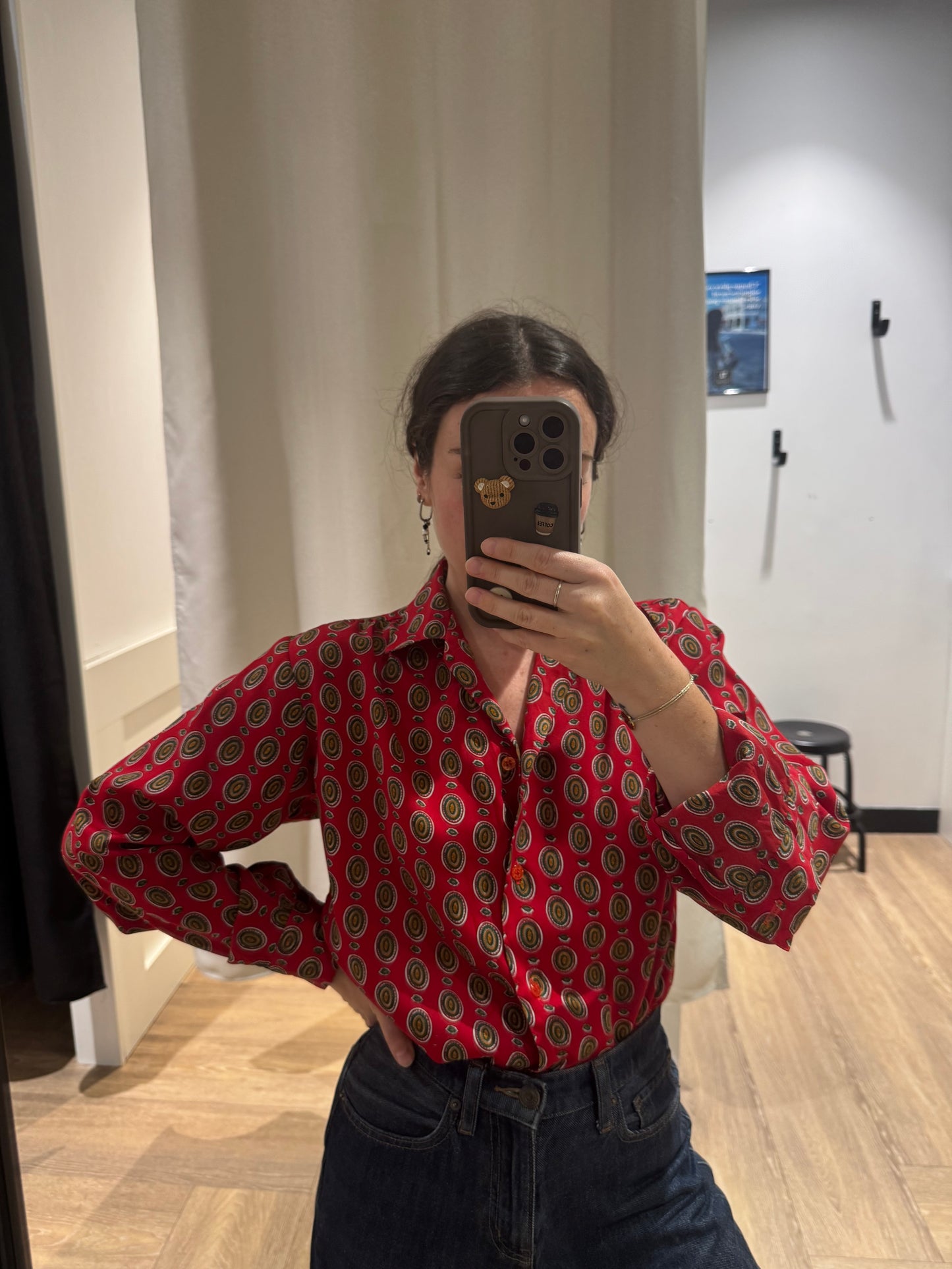 Blouse à motifs S