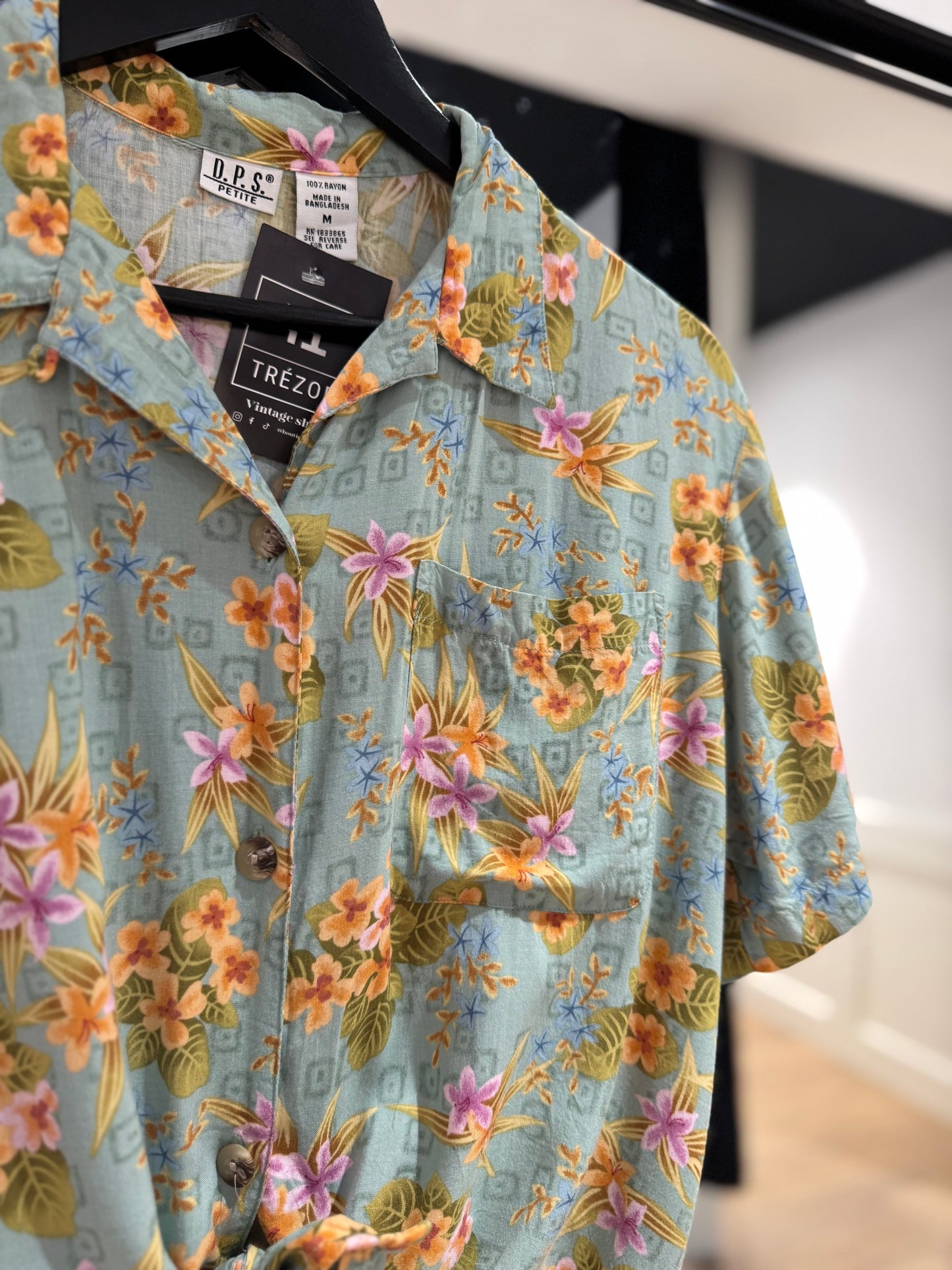 Blouse à fleurs M