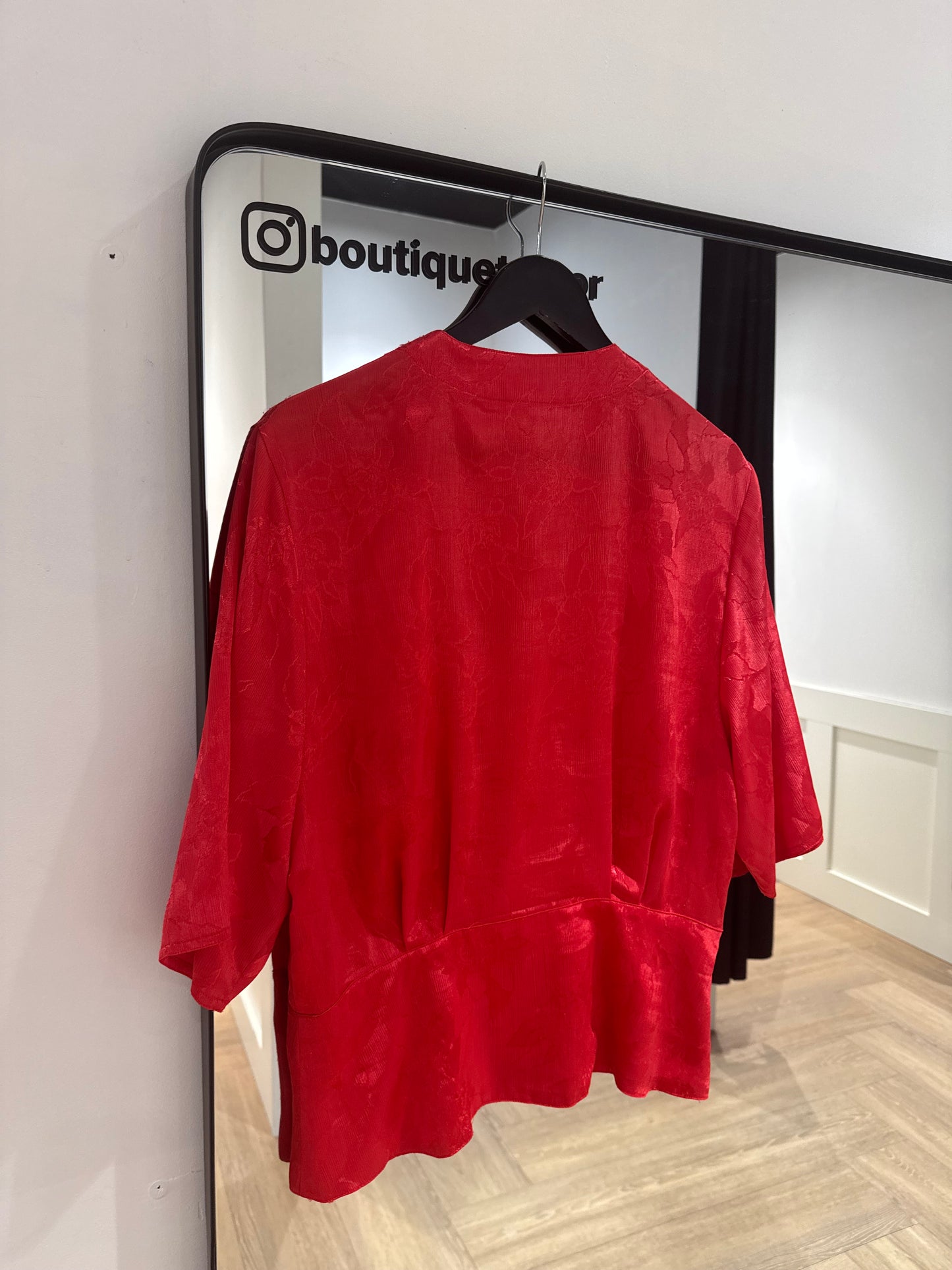 Blouse vintage à motifs L