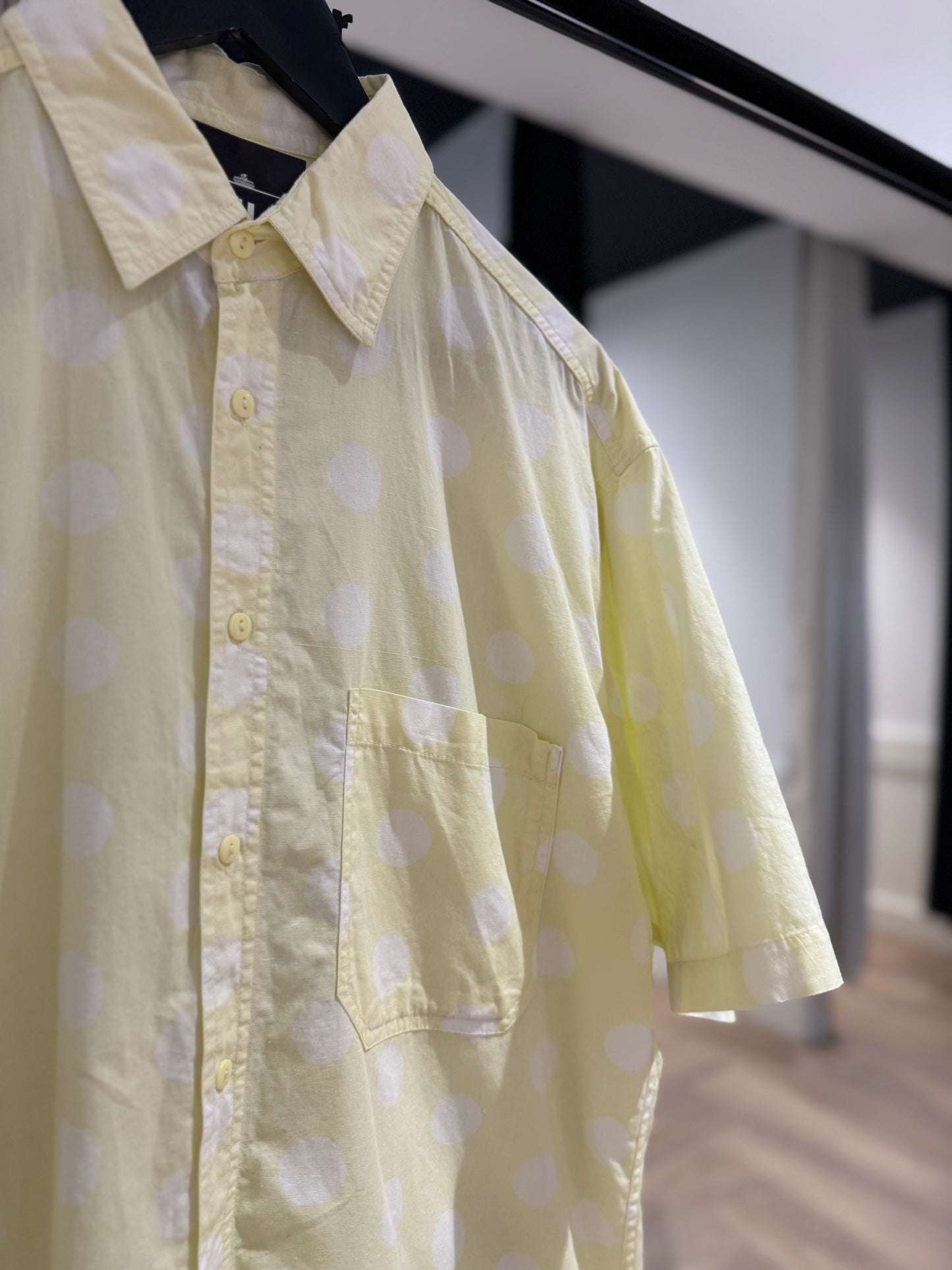 Chemise vintage à pois M