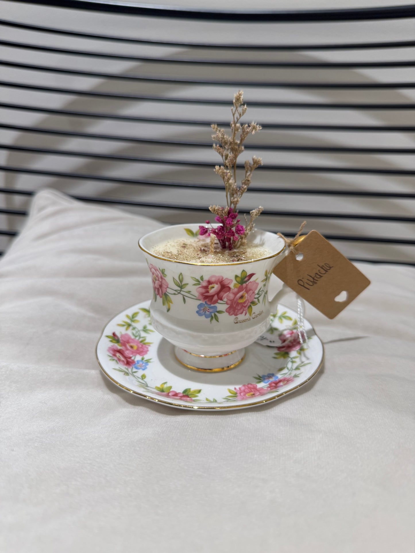 Bougie tasse « Fairy Candle » Pistache