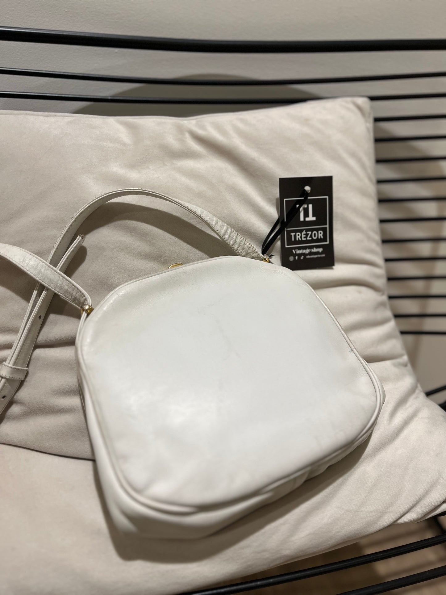 Sac en cuir vintage