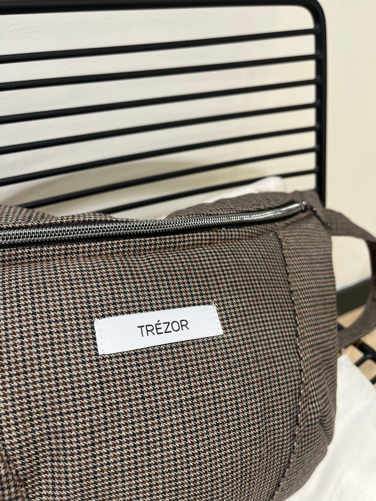 Sac banane fait main grand format