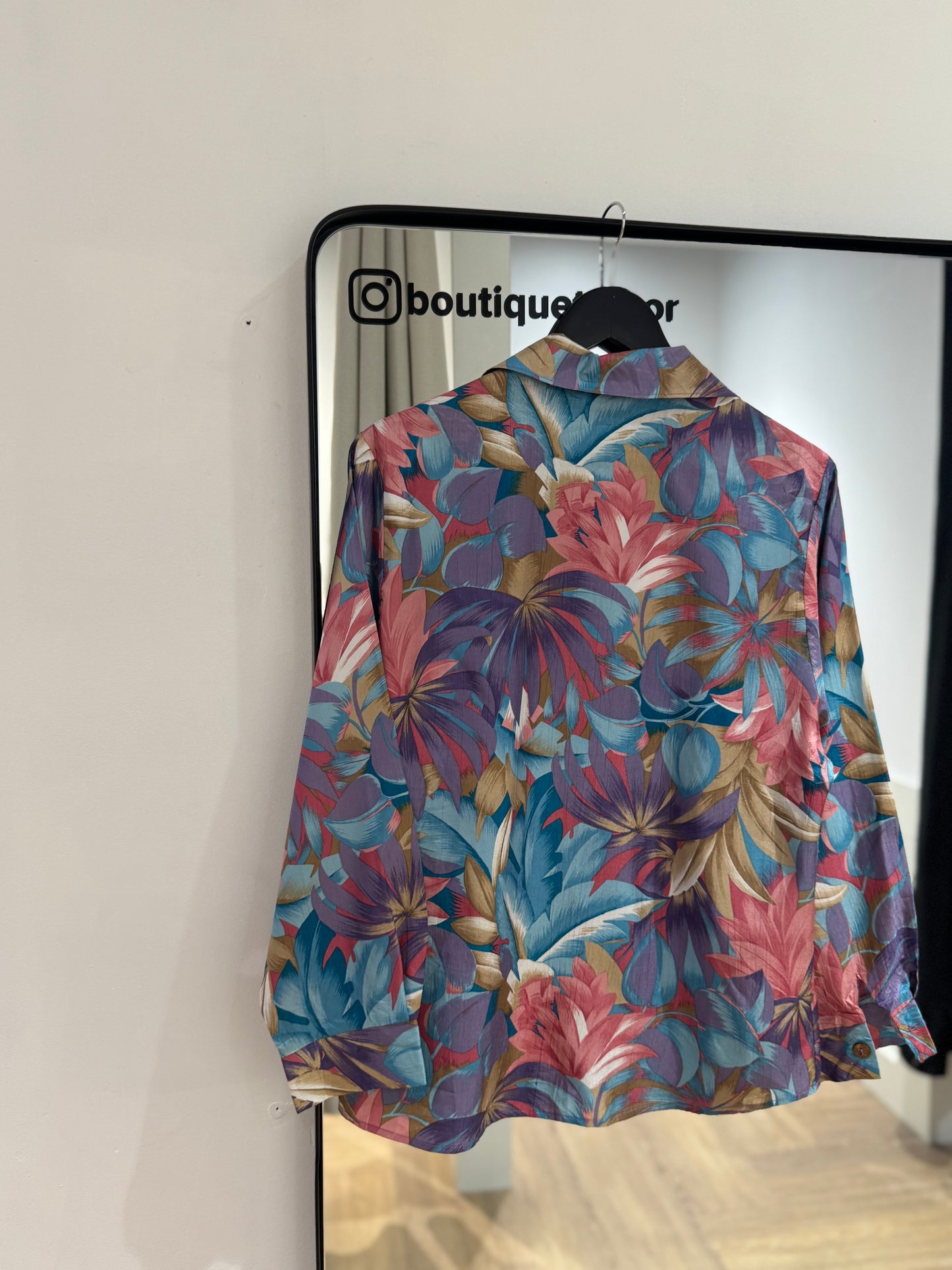 Blouse à fleurs L
