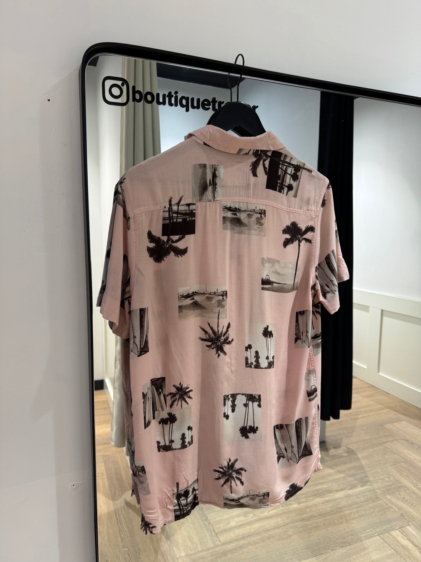 Chemise d’été à motifs Homme S