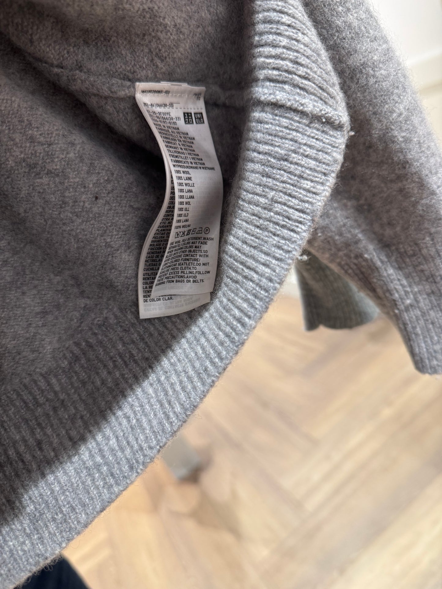 Pull Uniqlo 100% laine M